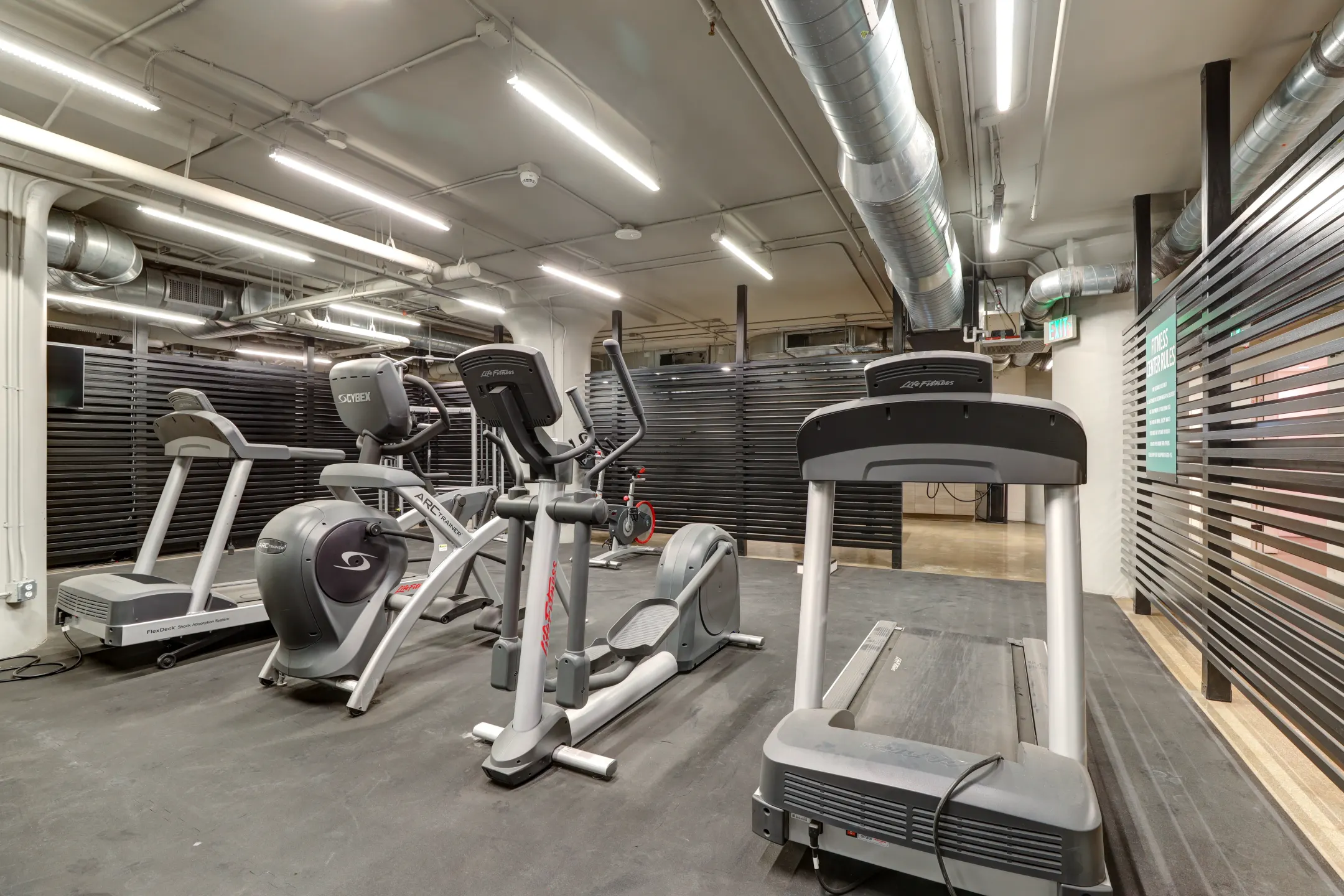 Fitness Weight Room - Maxfield Lofts - Los Angeles, CA