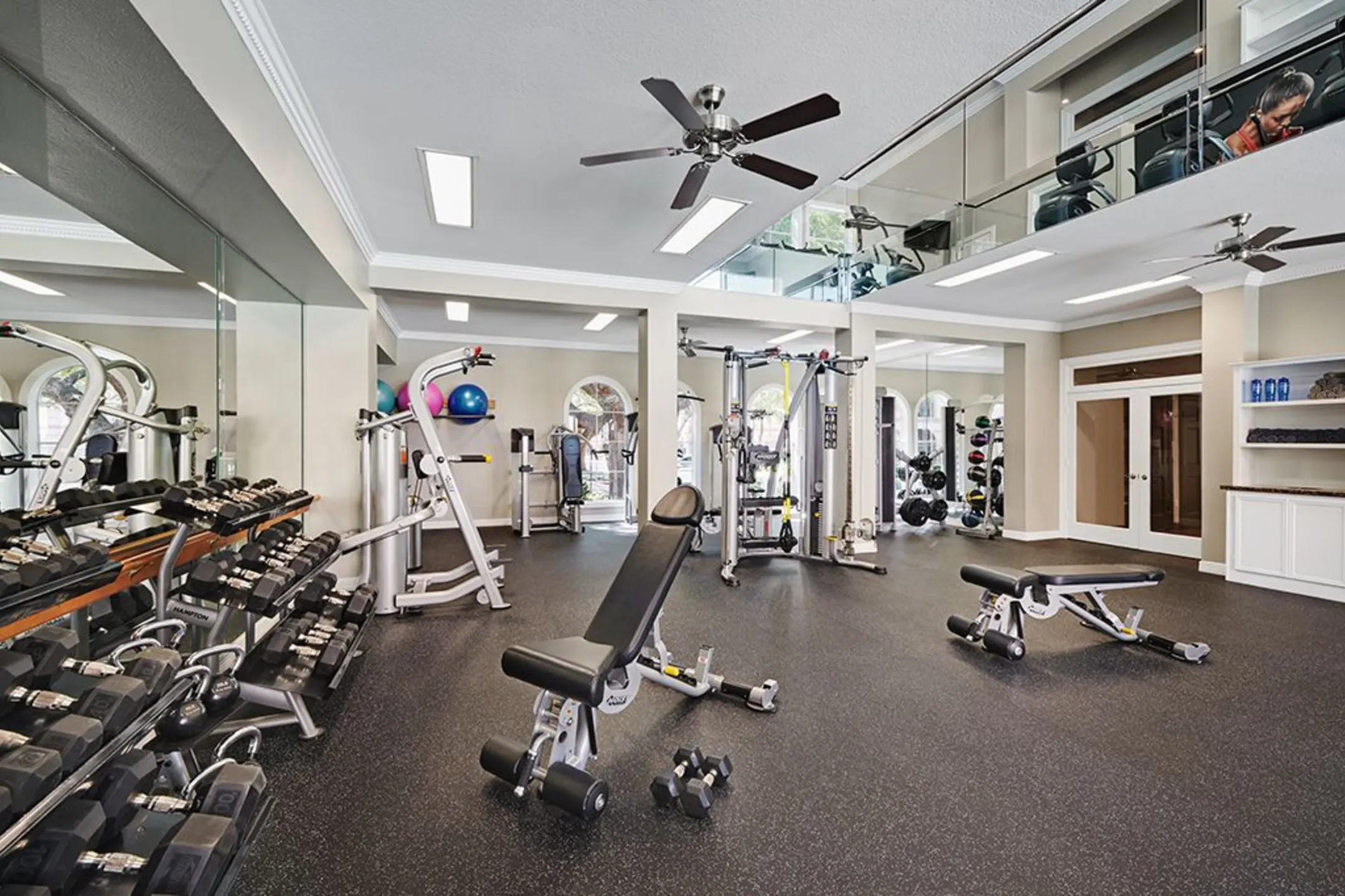 Fitness Weight Room - Camden Greenway - Houston, TX