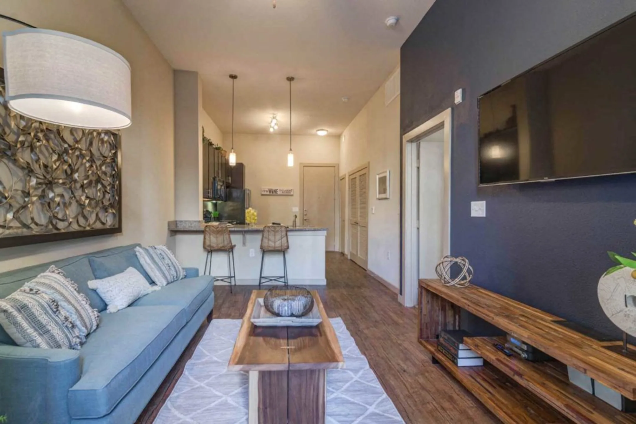 Living Room - District at Medical Center - San Antonio, TX