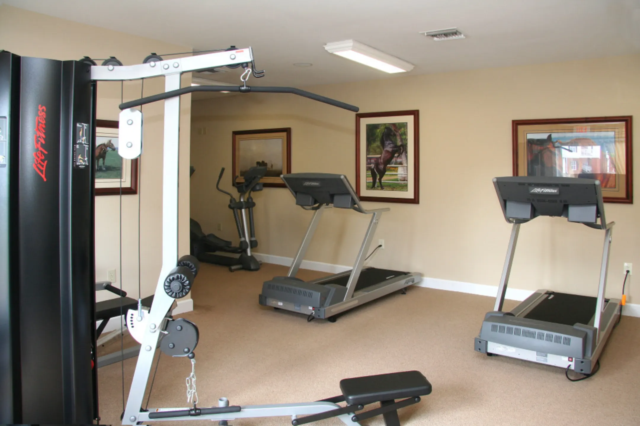 Fitness Weight Room - Brenneman Farm Apartments - Virginia Beach, VA