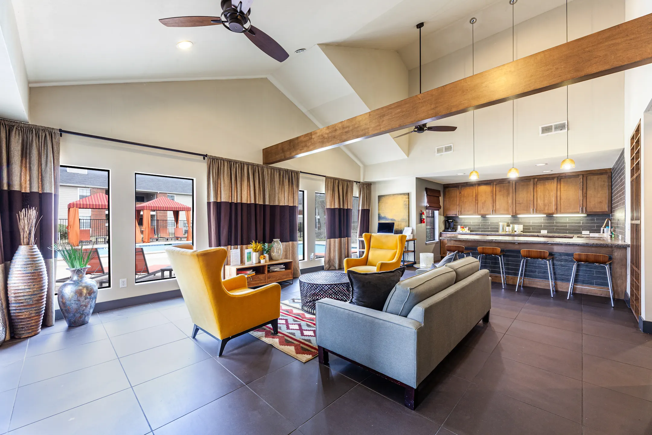 Living Room - Presidio Apartments - Allen, TX