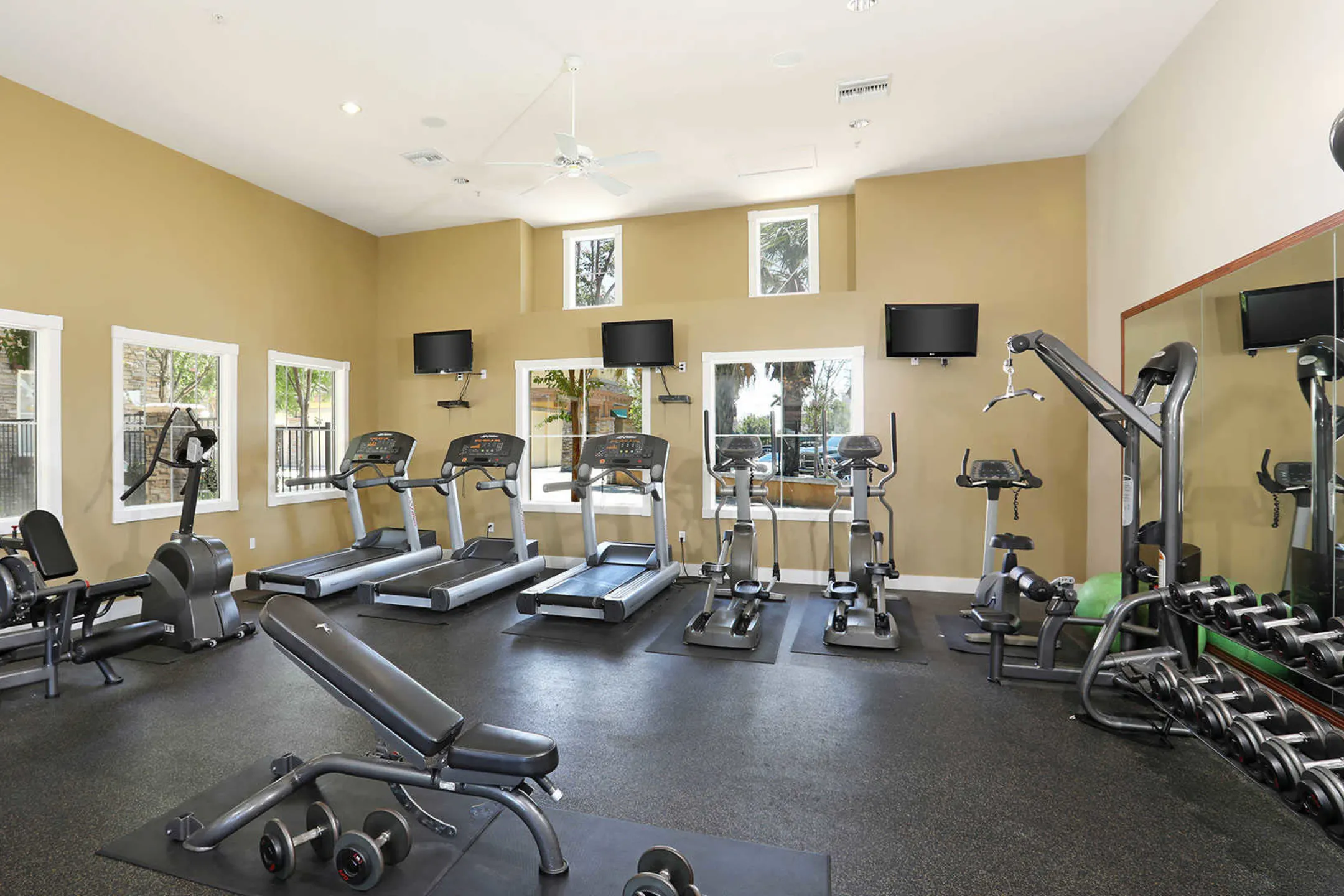 Fitness Weight Room - The Reserve at Empire Lakes - Rancho Cucamonga, CA