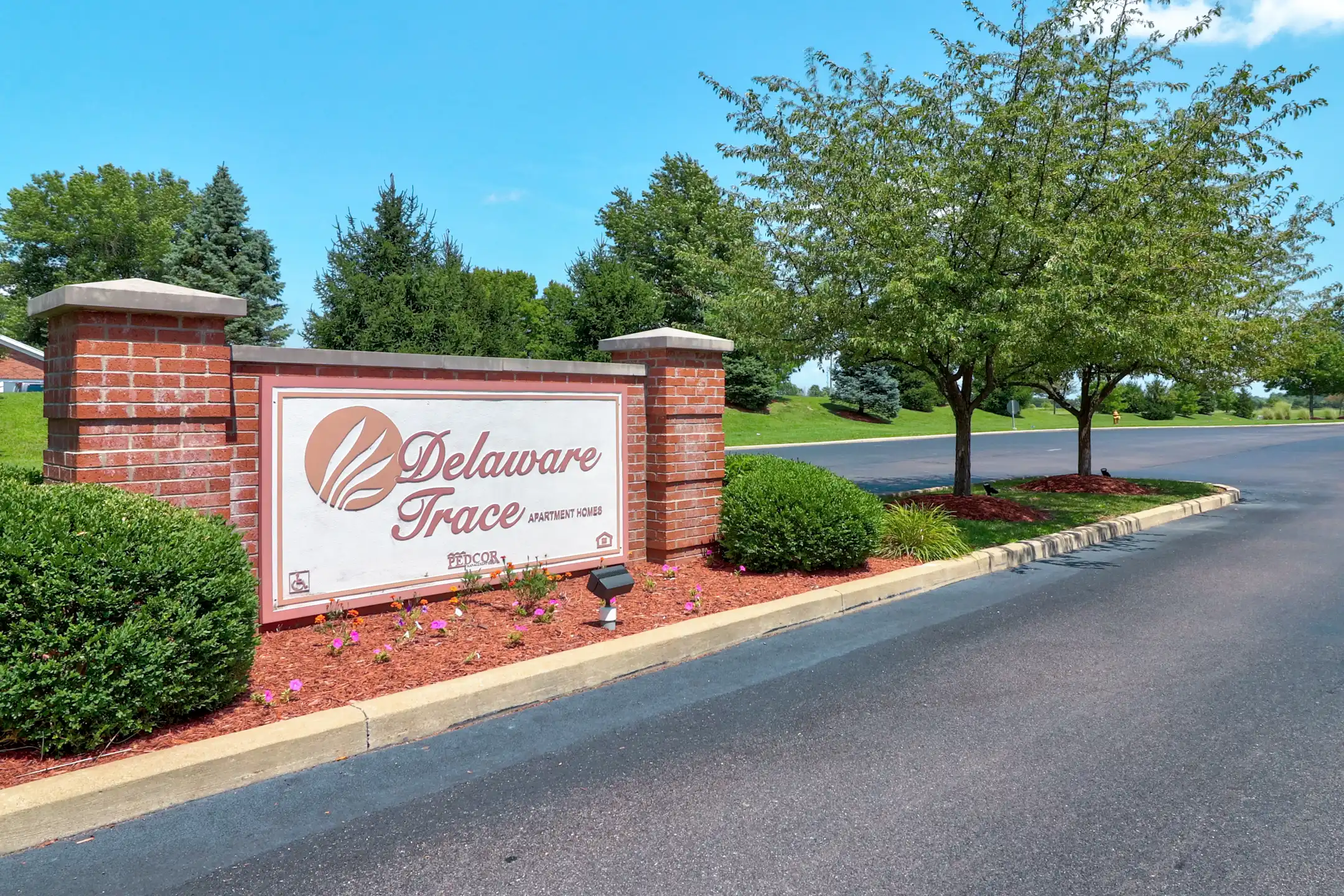 Community Signage - Delaware Trace Apartment Homes - Evansville, IN