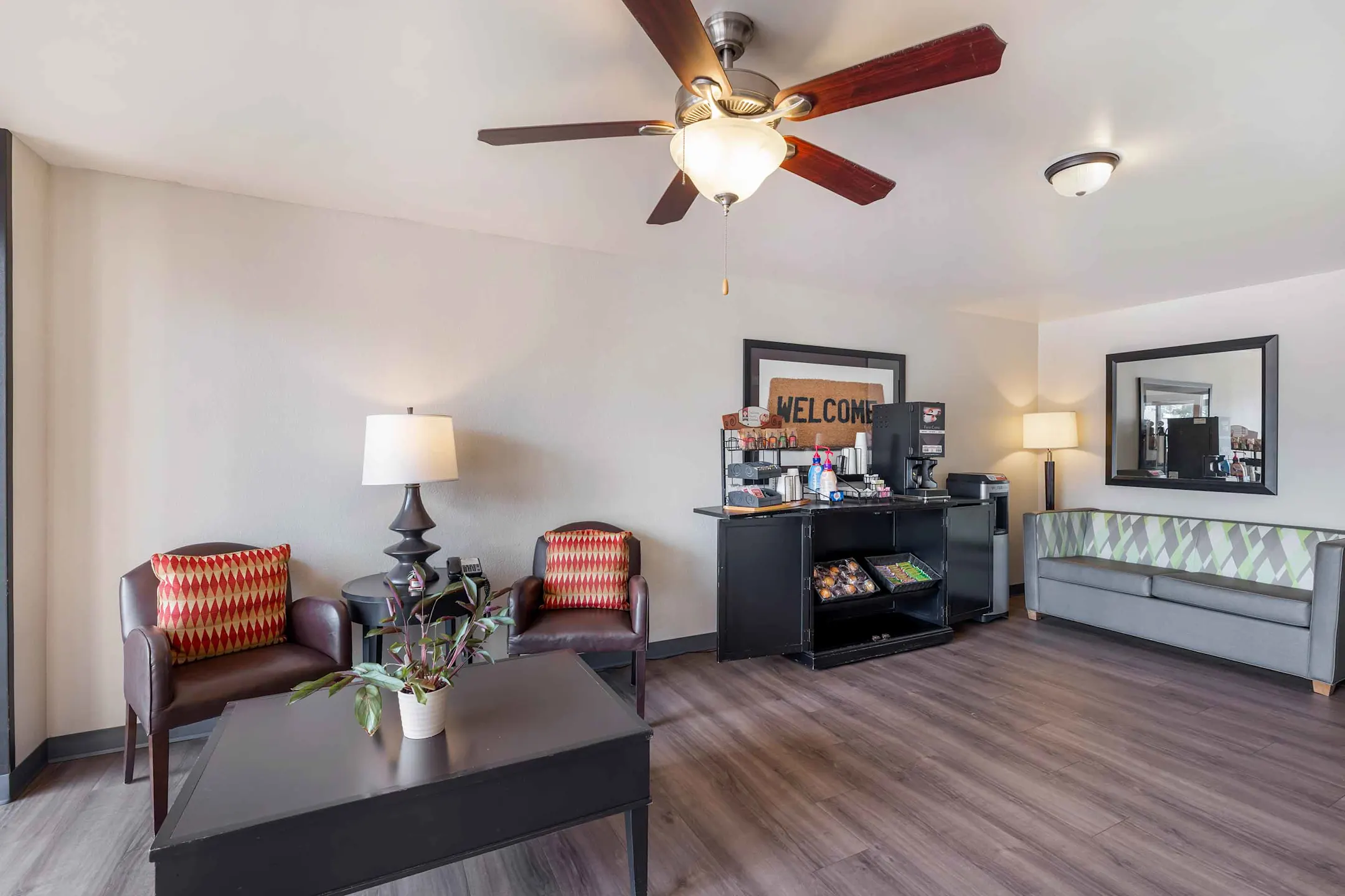 Living Room - Furnished Studio - Wichita - East - Wichita, KS