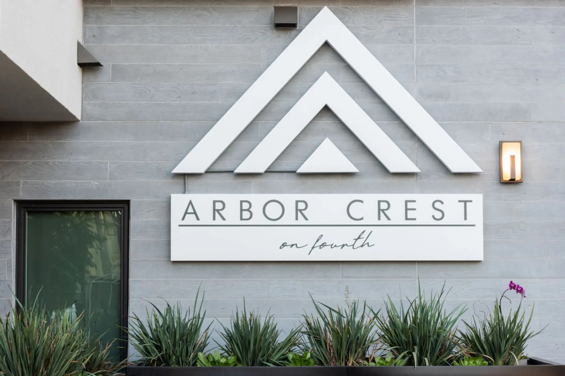 Community Signage - Arbor Crest on Fourth - San Diego, CA