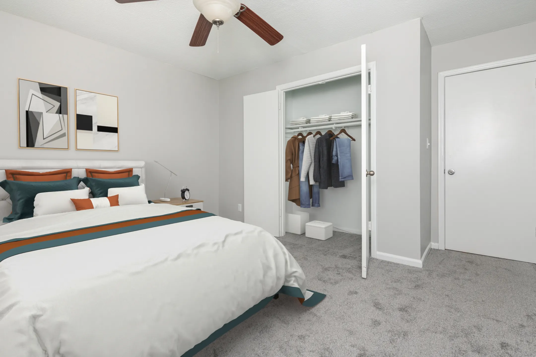 Bedroom - Sage Pointe Apartments & Townhomes - Charlotte, NC