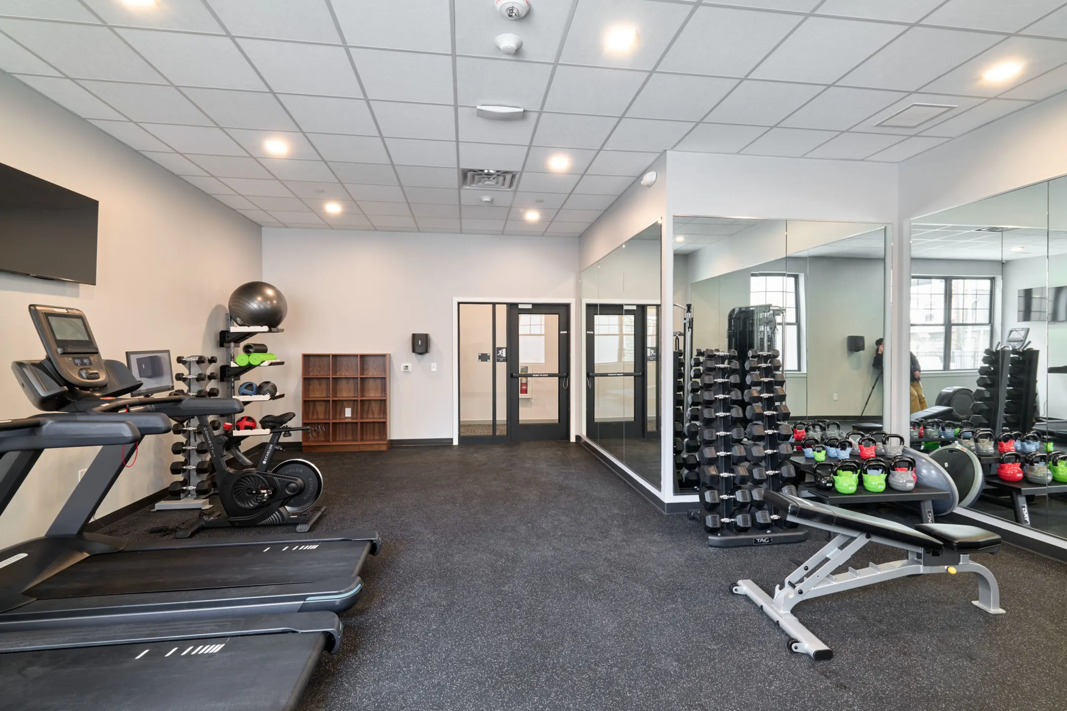 Fitness Weight Room - The Seville - Easton, PA