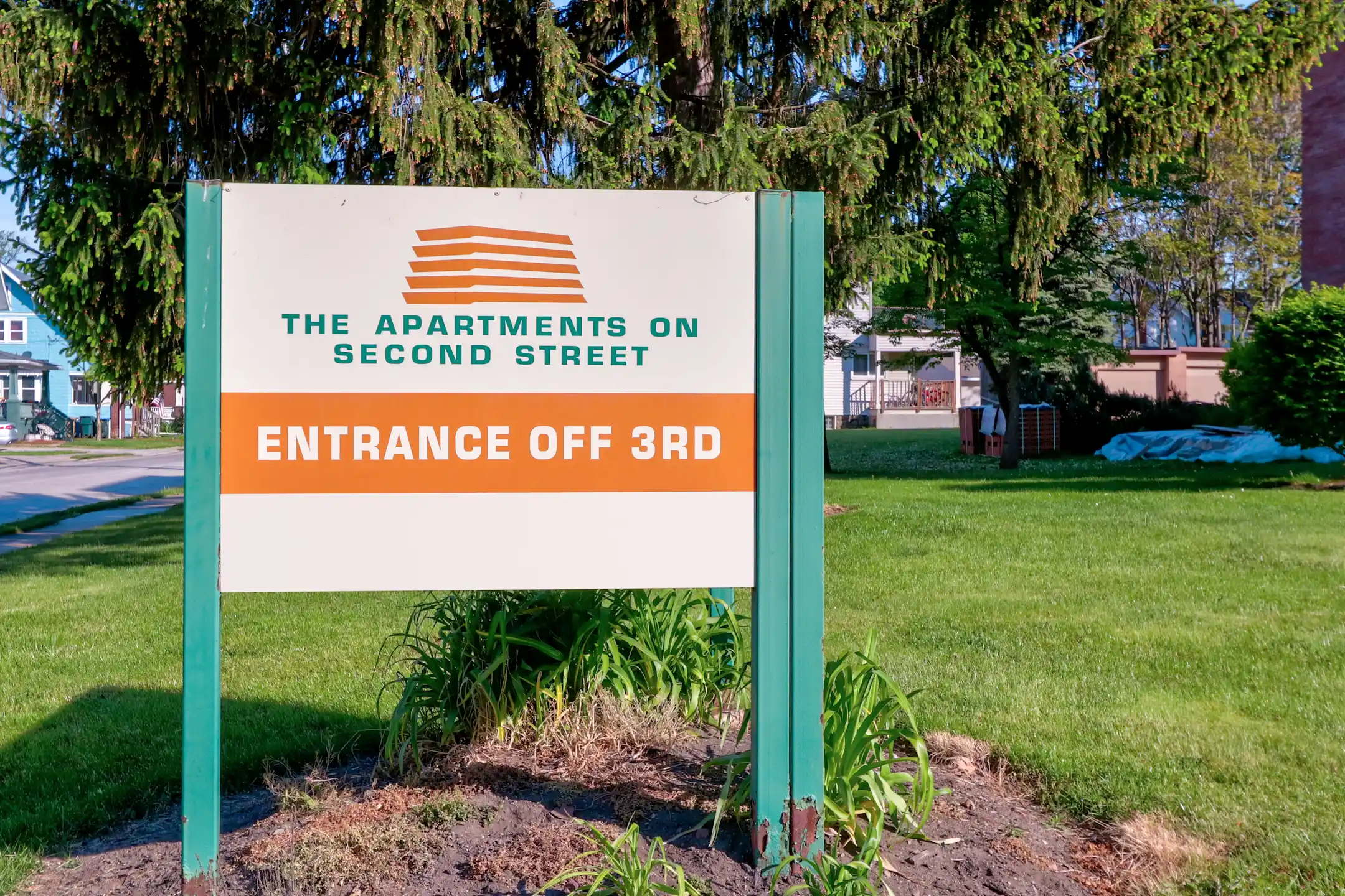 Community Signage - The Apartments on 2nd Street - Cuyahoga Falls, OH