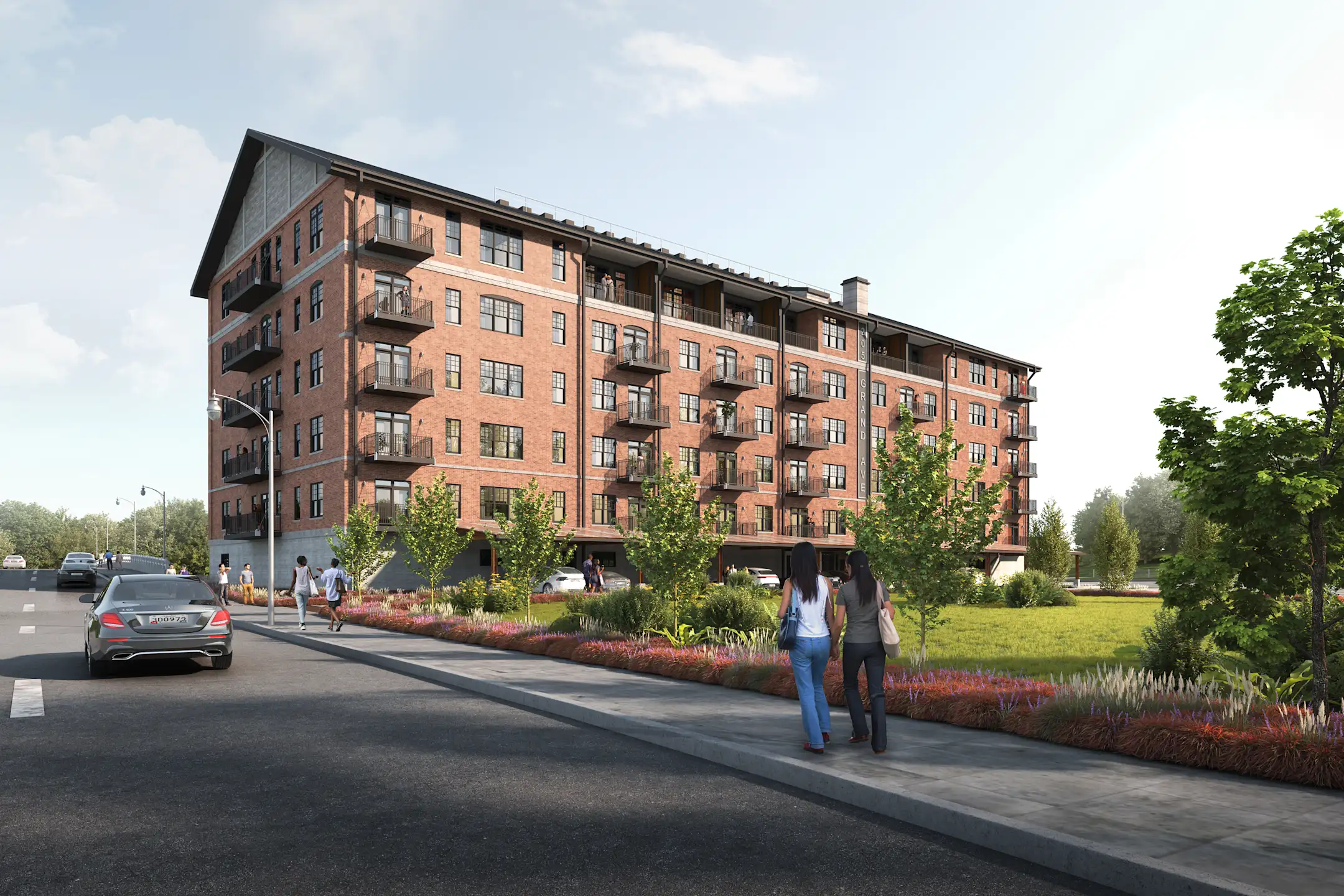 The Wright & Wagner Lofts Riverfront Building 206 West Grand Ave