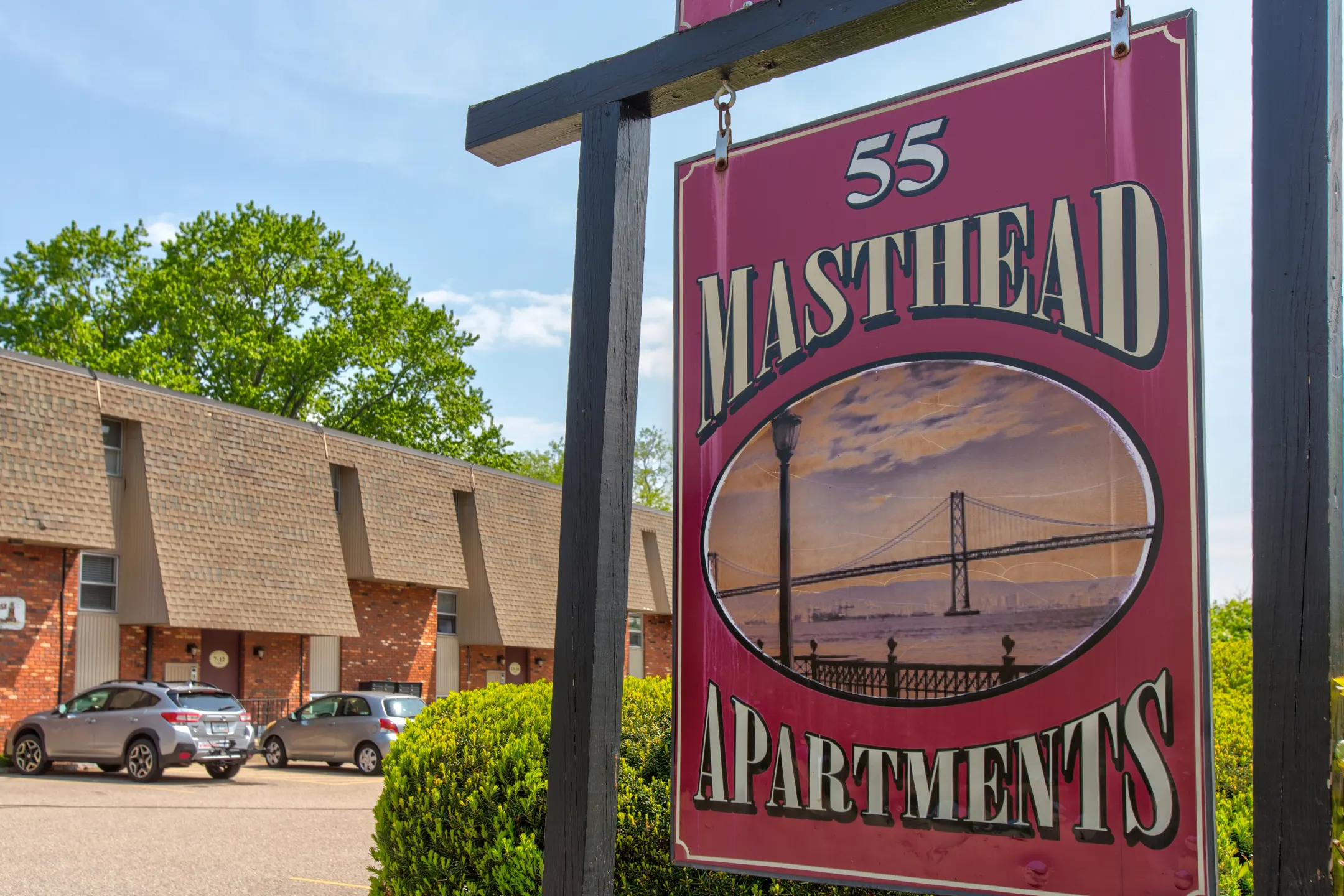 Community Signage - Masthead Apartments - Warwick, RI