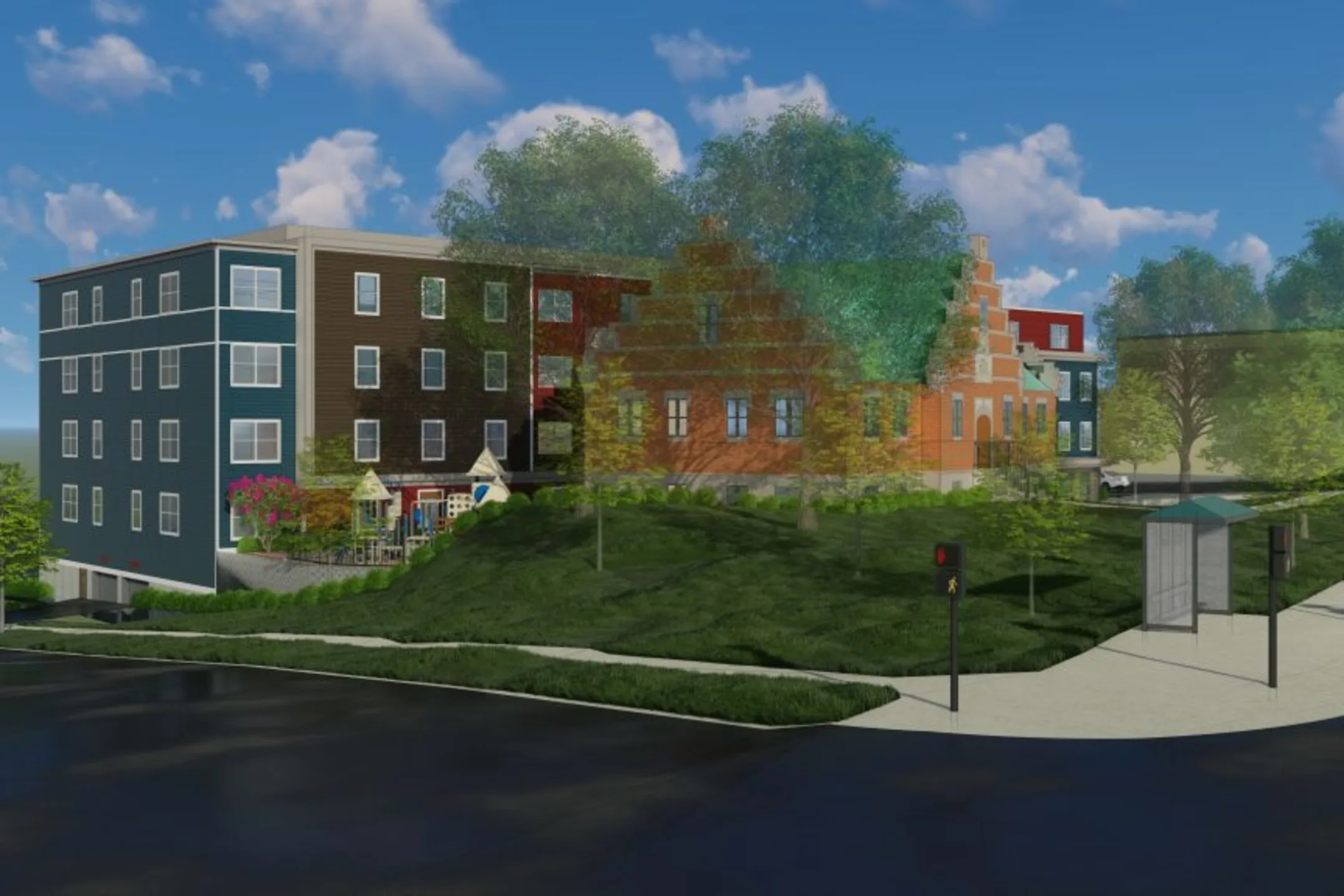 Playground - Station 25 Apartments - Albany, NY