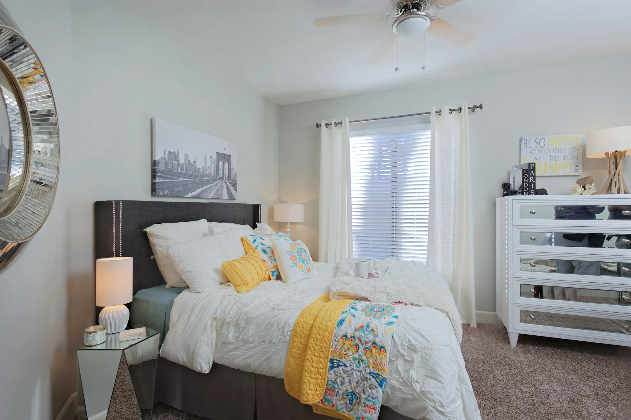 Bedroom - San Melia Apartment Homes - Phoenix, AZ
