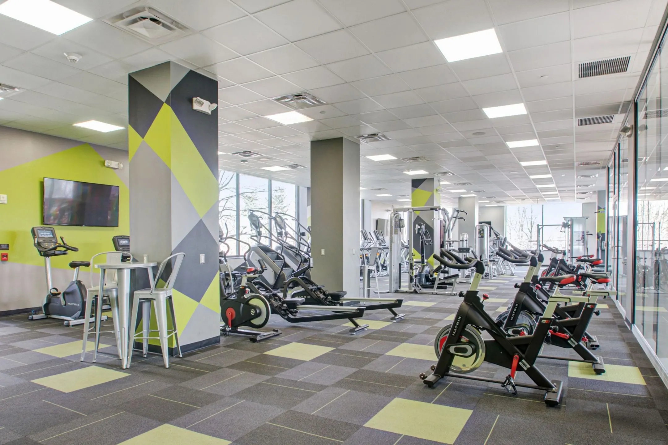 Fitness Weight Room - The Avenue at East Falls - Philadelphia, PA
