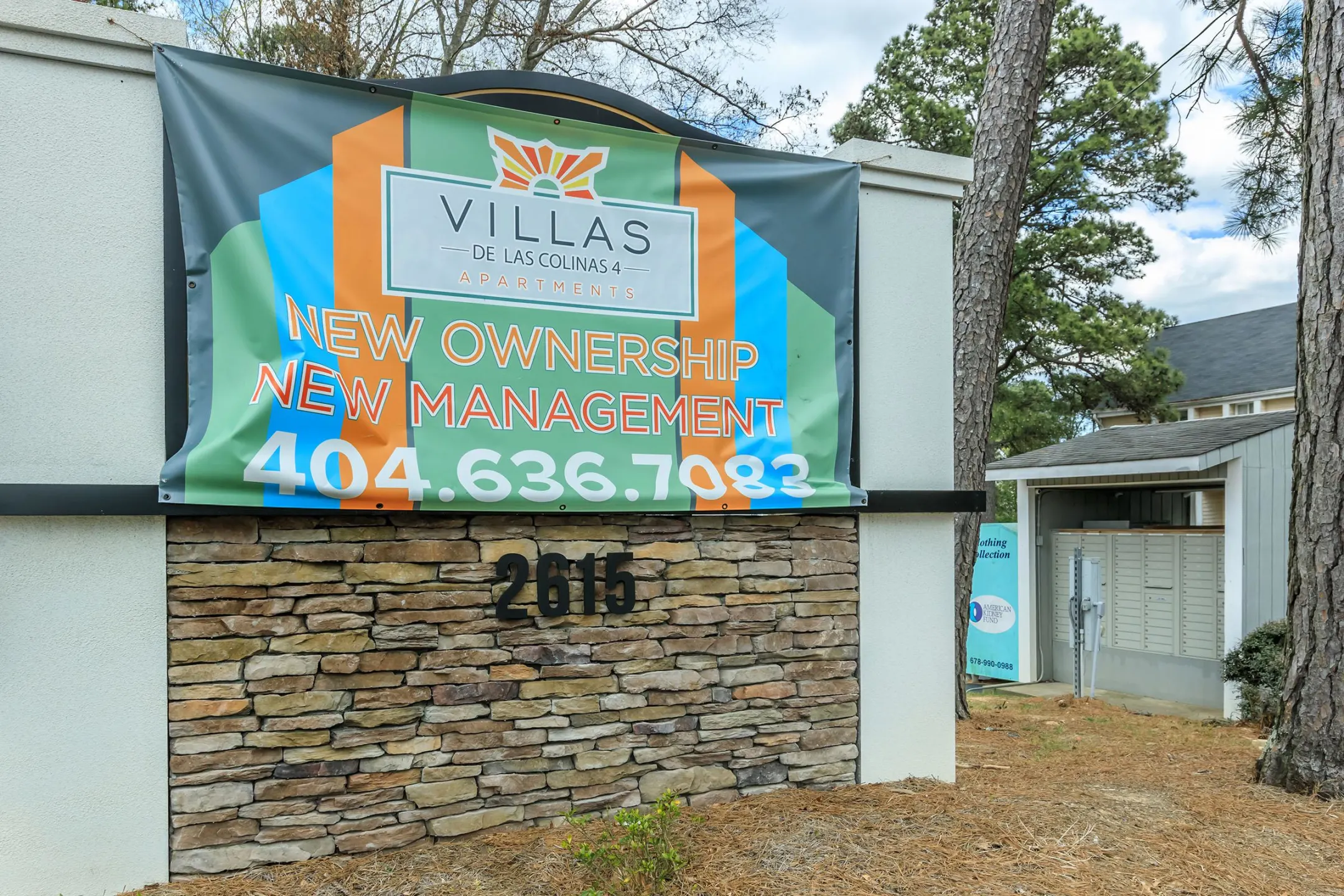 Community Signage - Villas de las Colinas 4 - Atlanta, GA