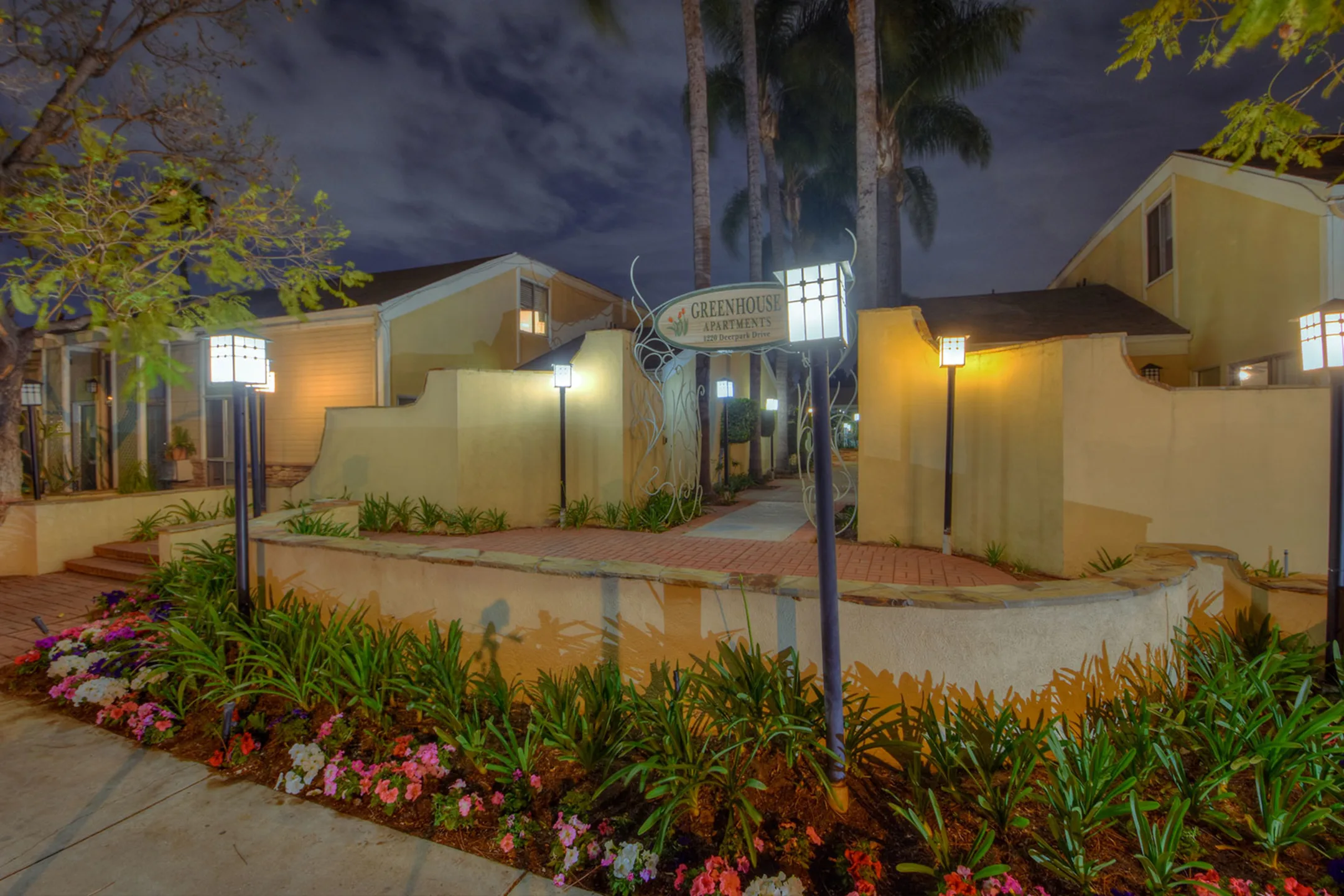 Community Signage - Greenhouse Apartments - Fullerton, CA