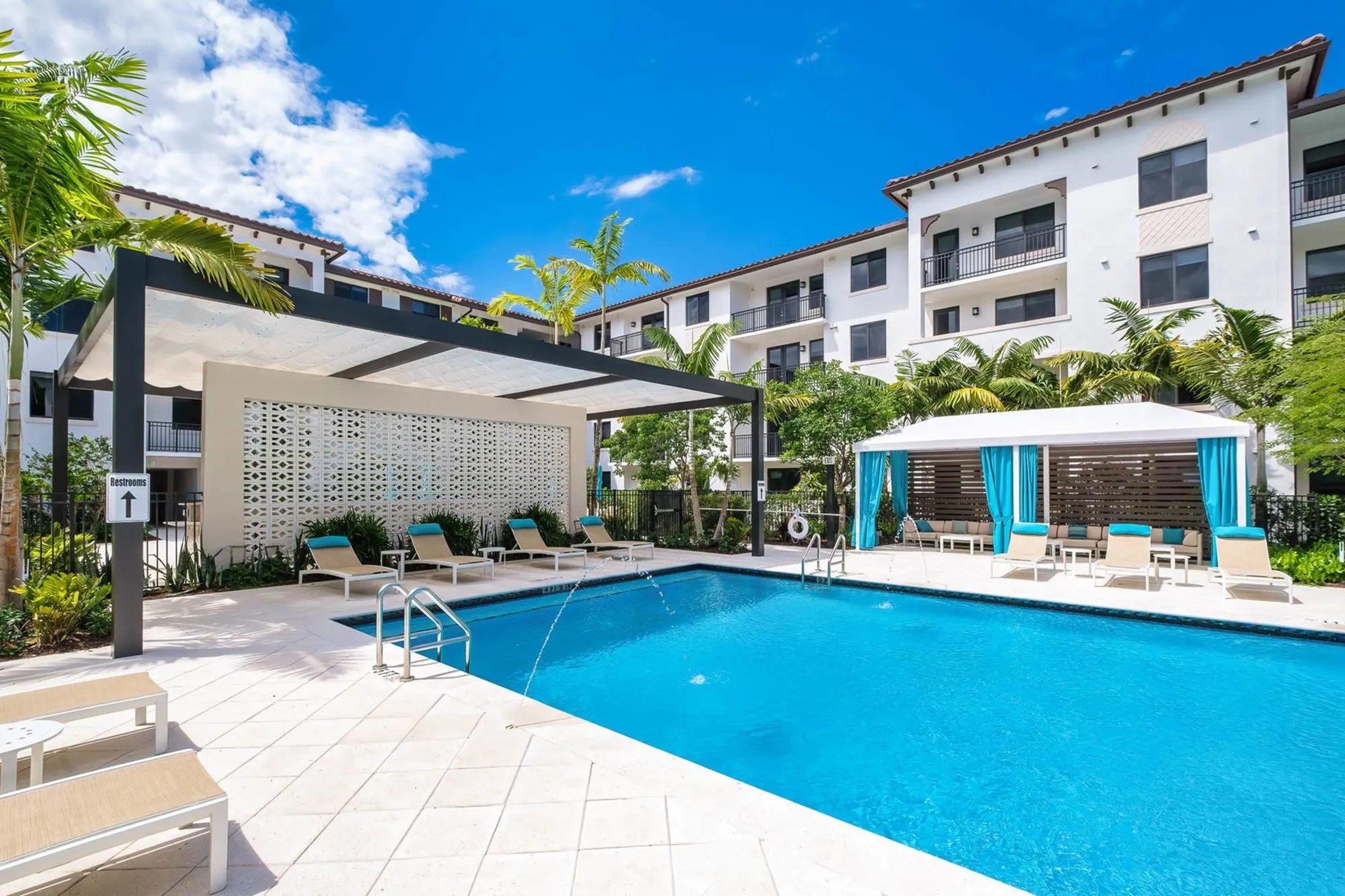 Pool - The Residences at Monterra Commons - 55+ Active Adult Community - Pembroke Pines, FL