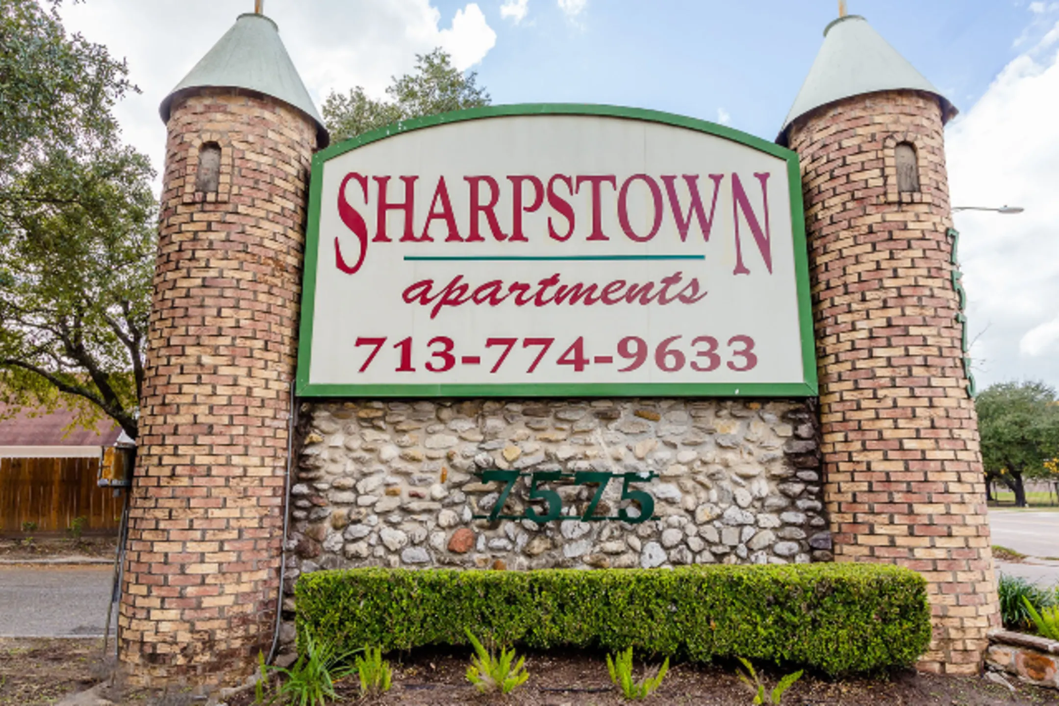 Community Signage - Sharpstown Garden - Houston, TX