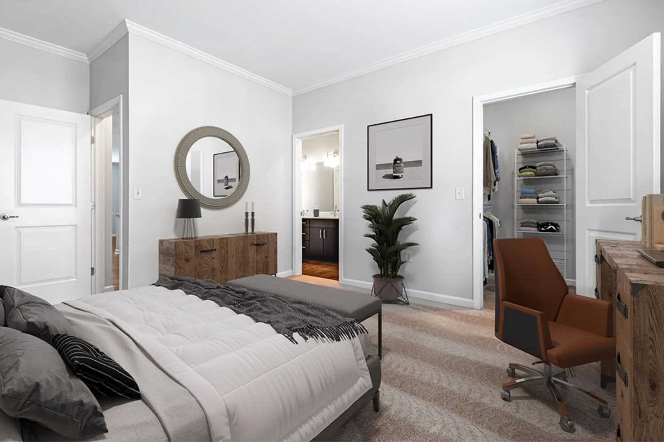 Bedroom - North Ponds Apartments - Webster, NY
