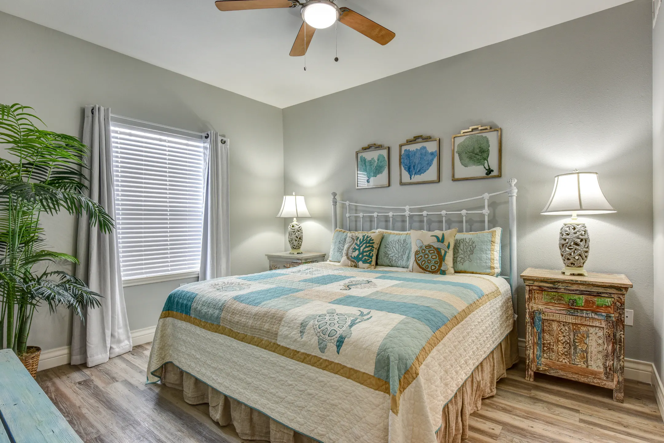 Bedroom - Compass Bay Apartments and Marina - Corpus Christi, TX