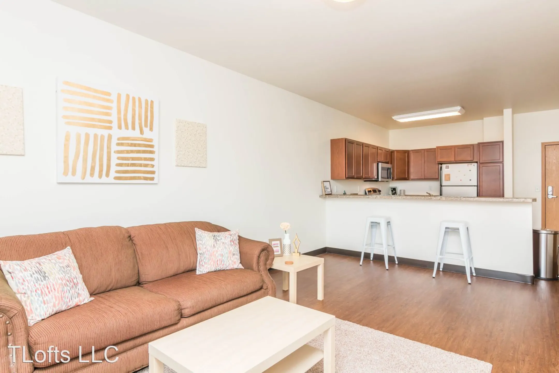 Living Room - TLofts Apartments - Fargo, ND