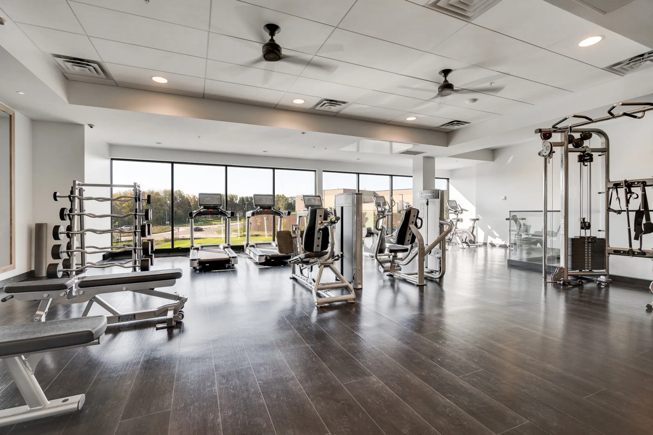 Fitness Weight Room - Aspire at CityPlace - Woodbury, MN