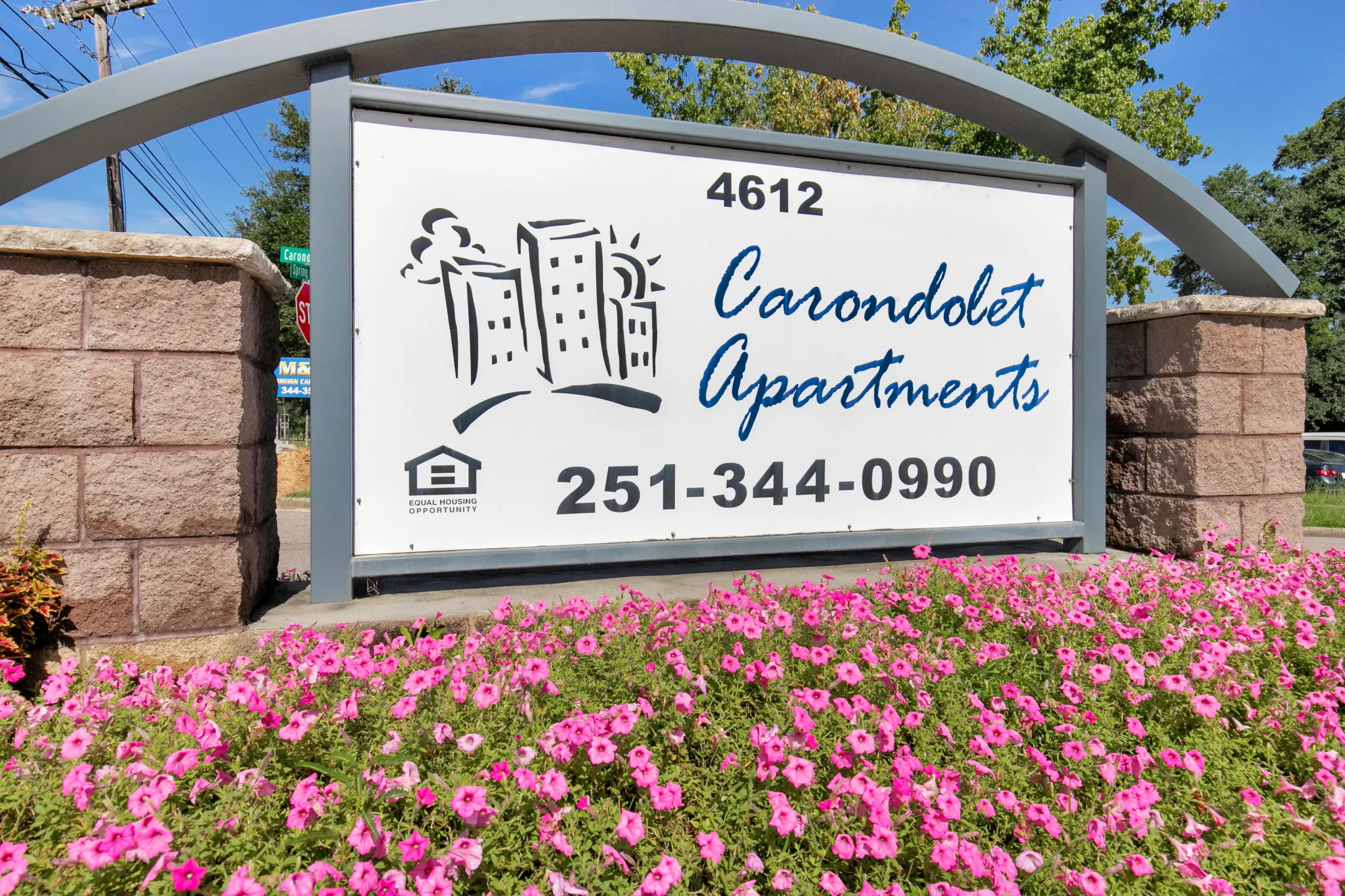 Community Signage - Carondolet Apartments - Mobile, AL