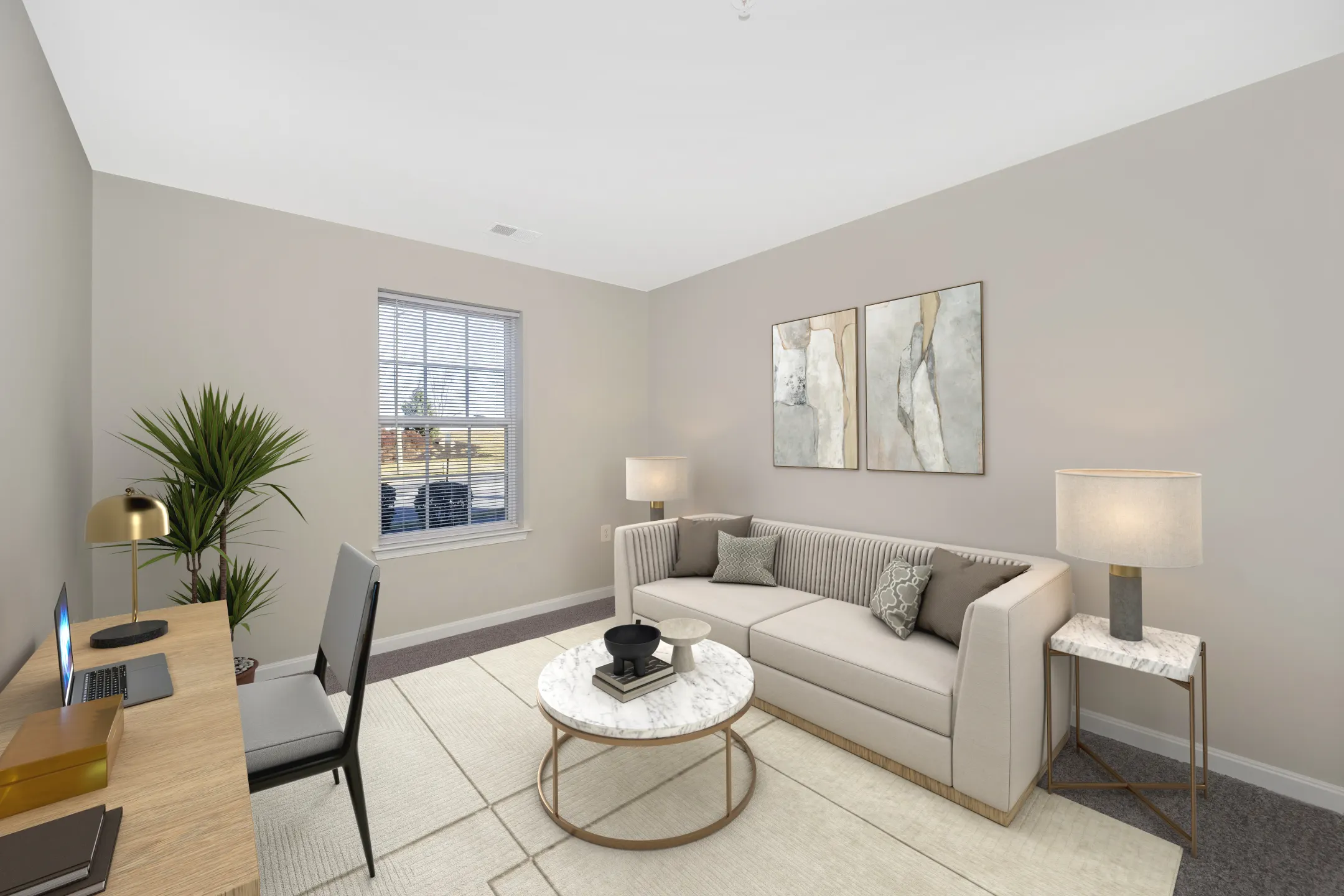 Living Room - Fairway Vista Apartments - Frederick, MD