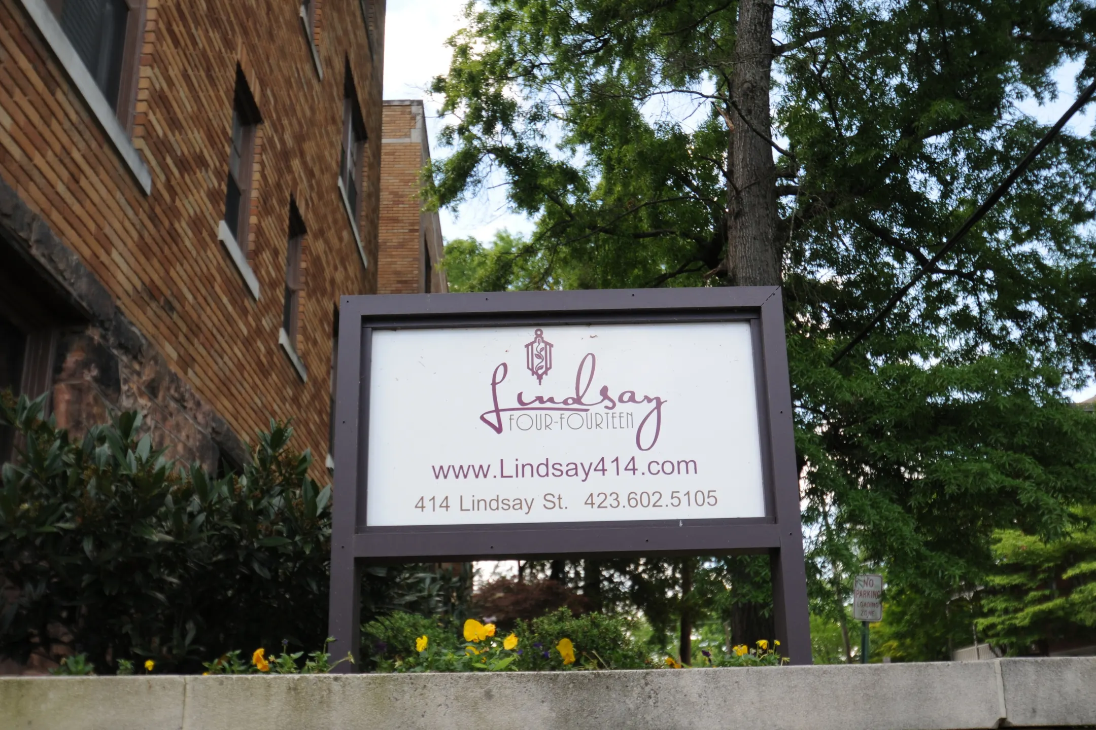 Community Signage - Lindsay 414 Apartments - Chattanooga, TN