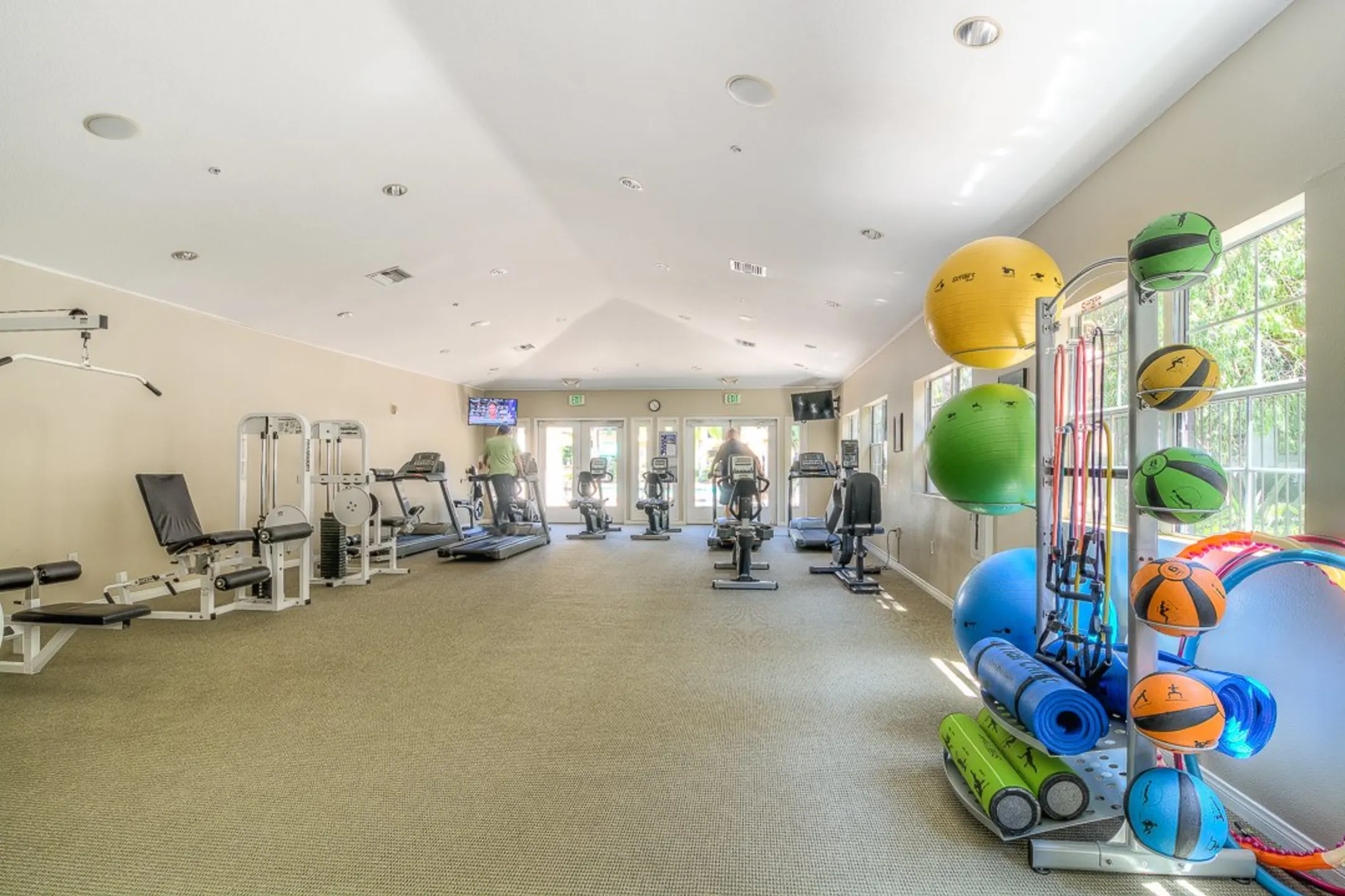 Fitness Weight Room - Palm Island Senior Living +55 - Fountain Valley, CA