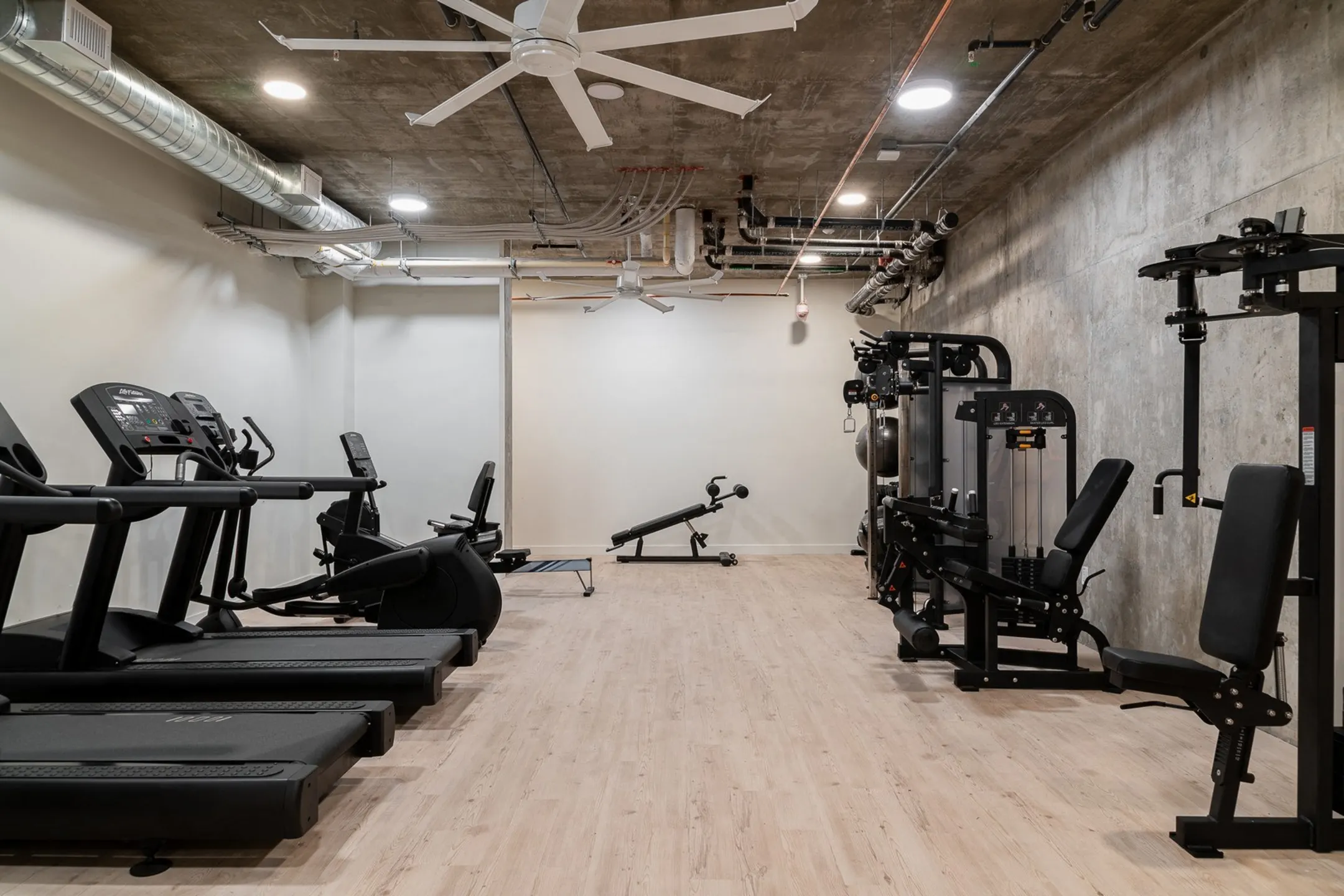 Fitness Weight Room - The Wilder - Los Angeles, CA