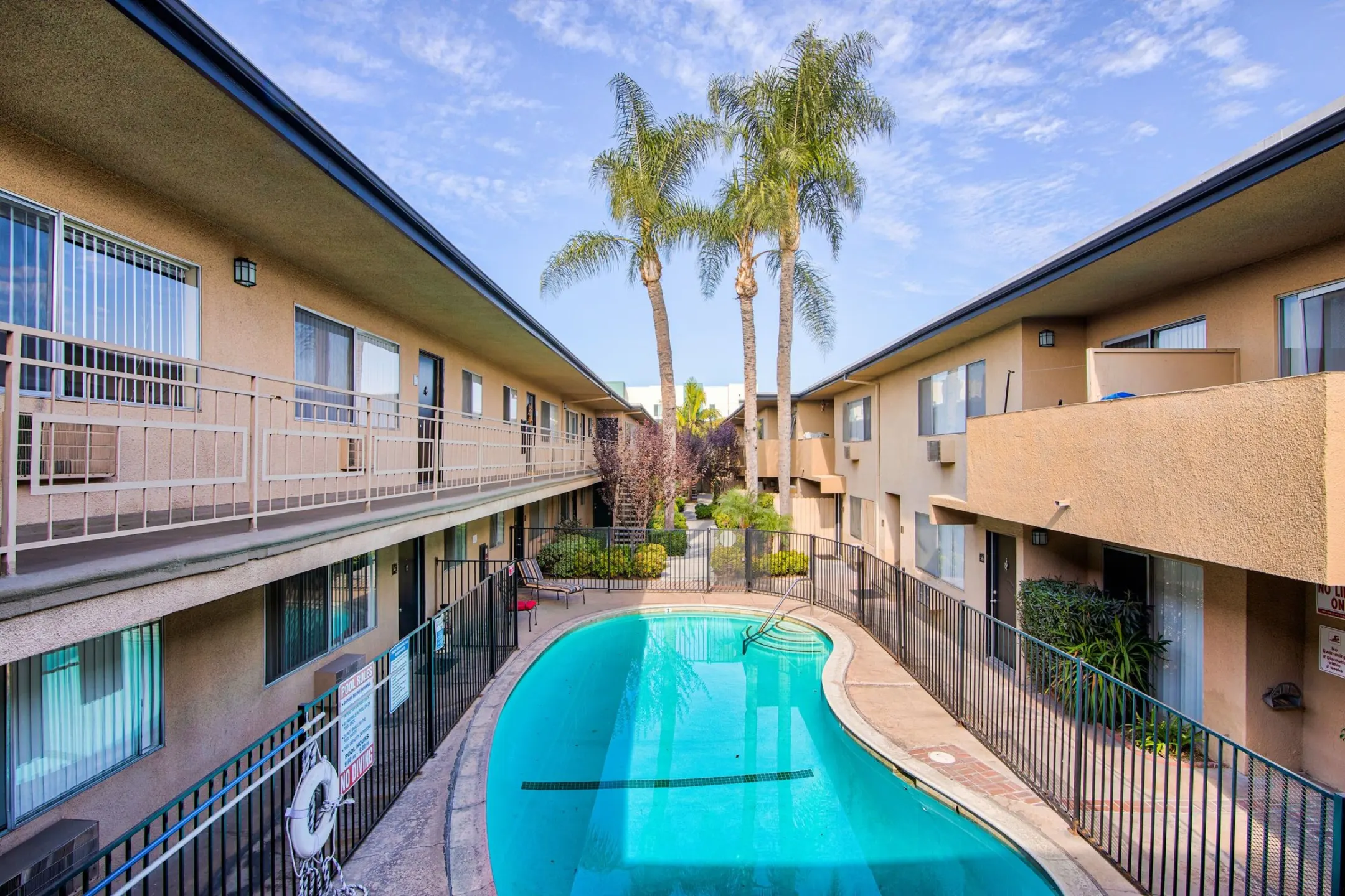 Pool - Ramona Palm Apartment Homes - Bellflower, CA