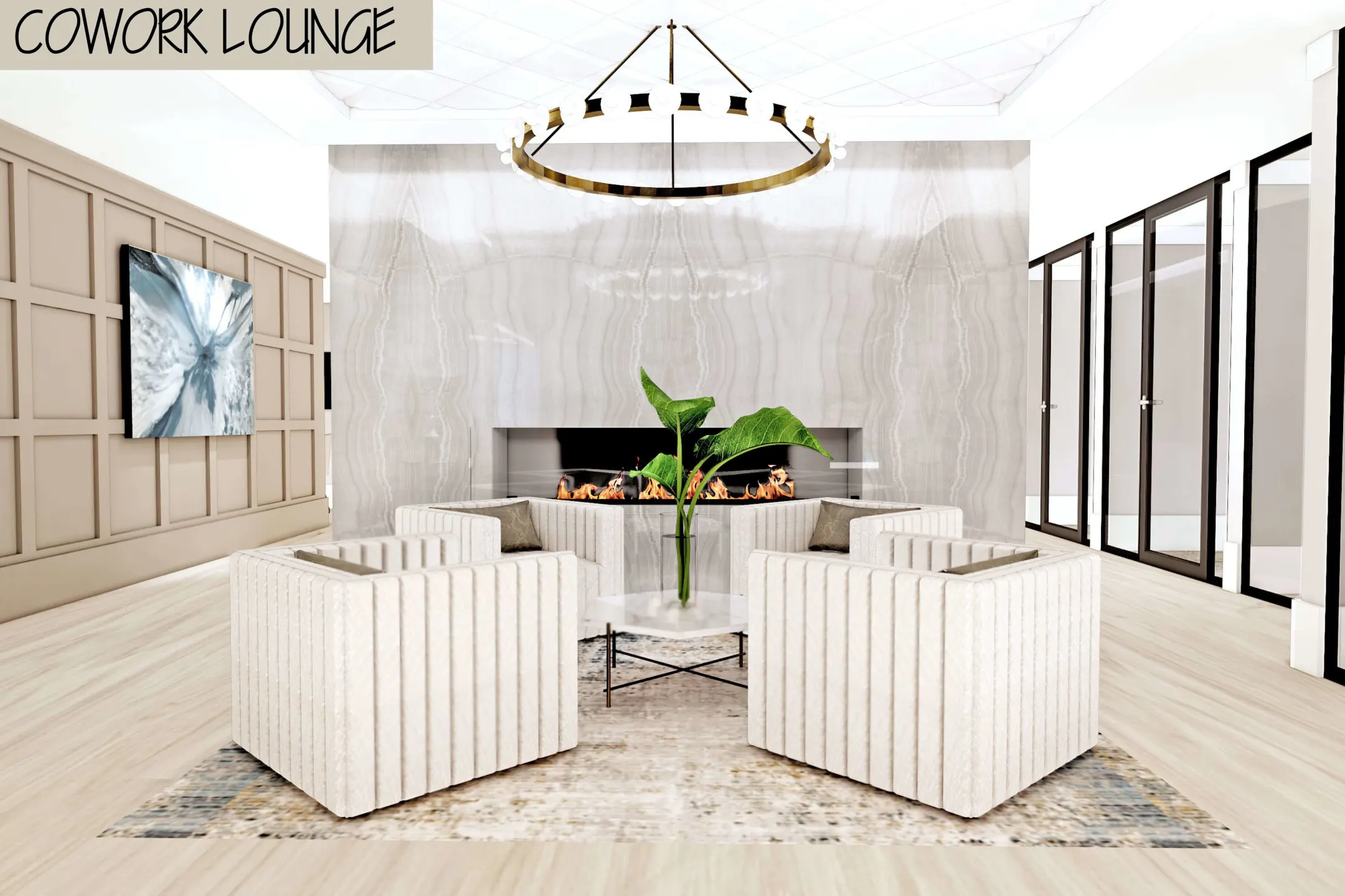 Living Room - Platform 3750 - Miami, FL
