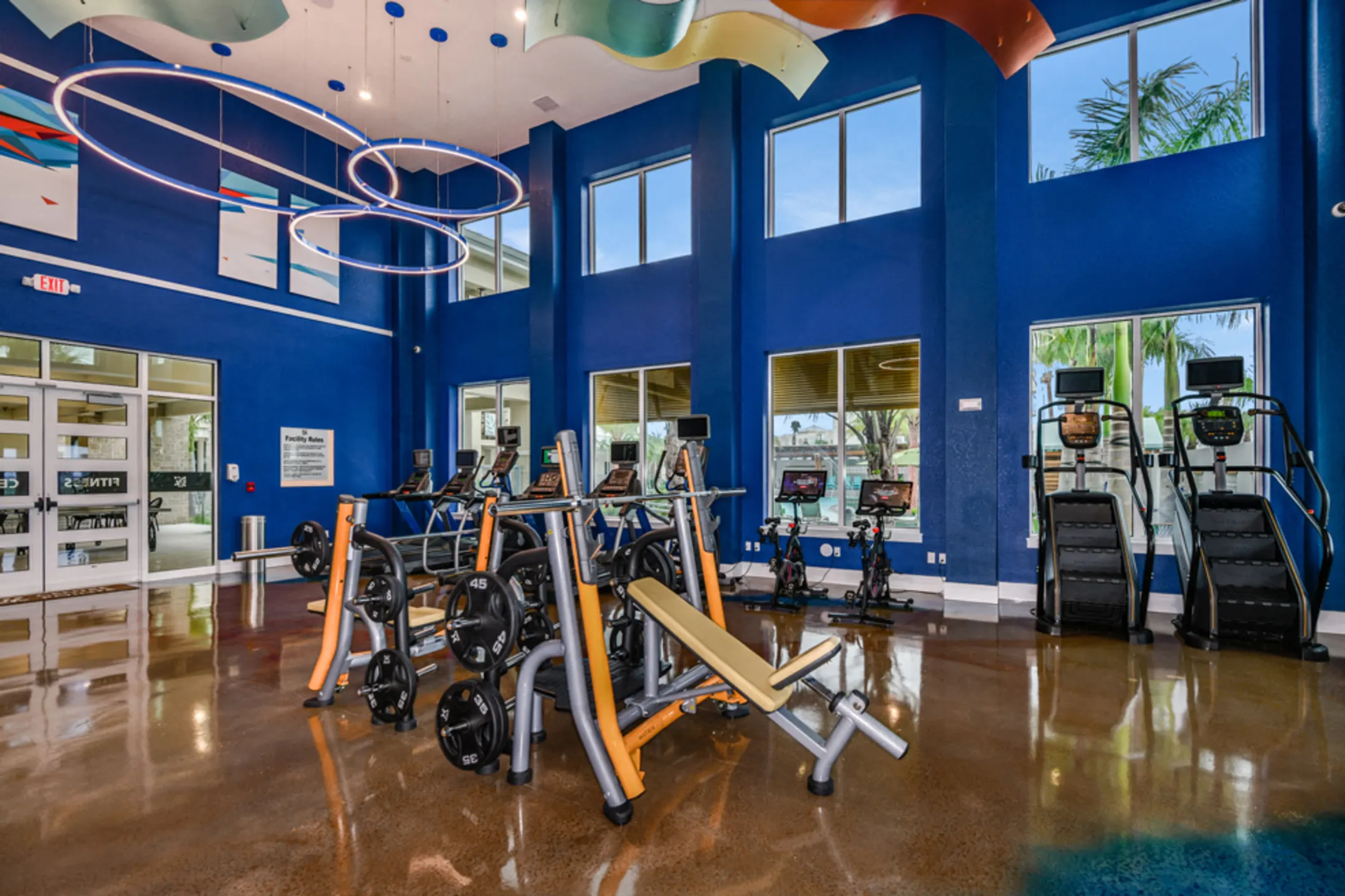 Fitness Weight Room - Centre Pointe - Melbourne, FL