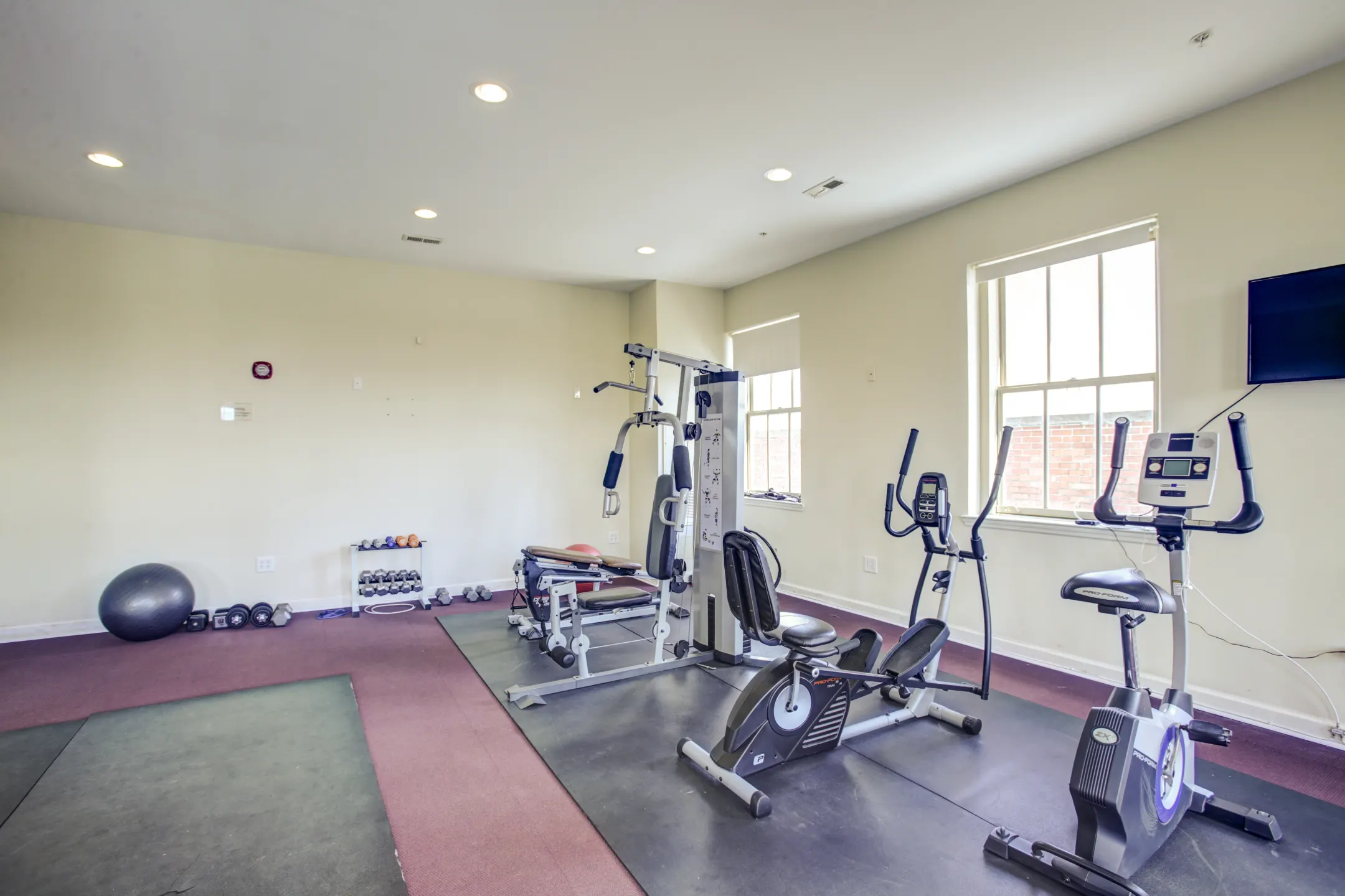 Fitness Weight Room - City View Lofts - Baltimore, MD