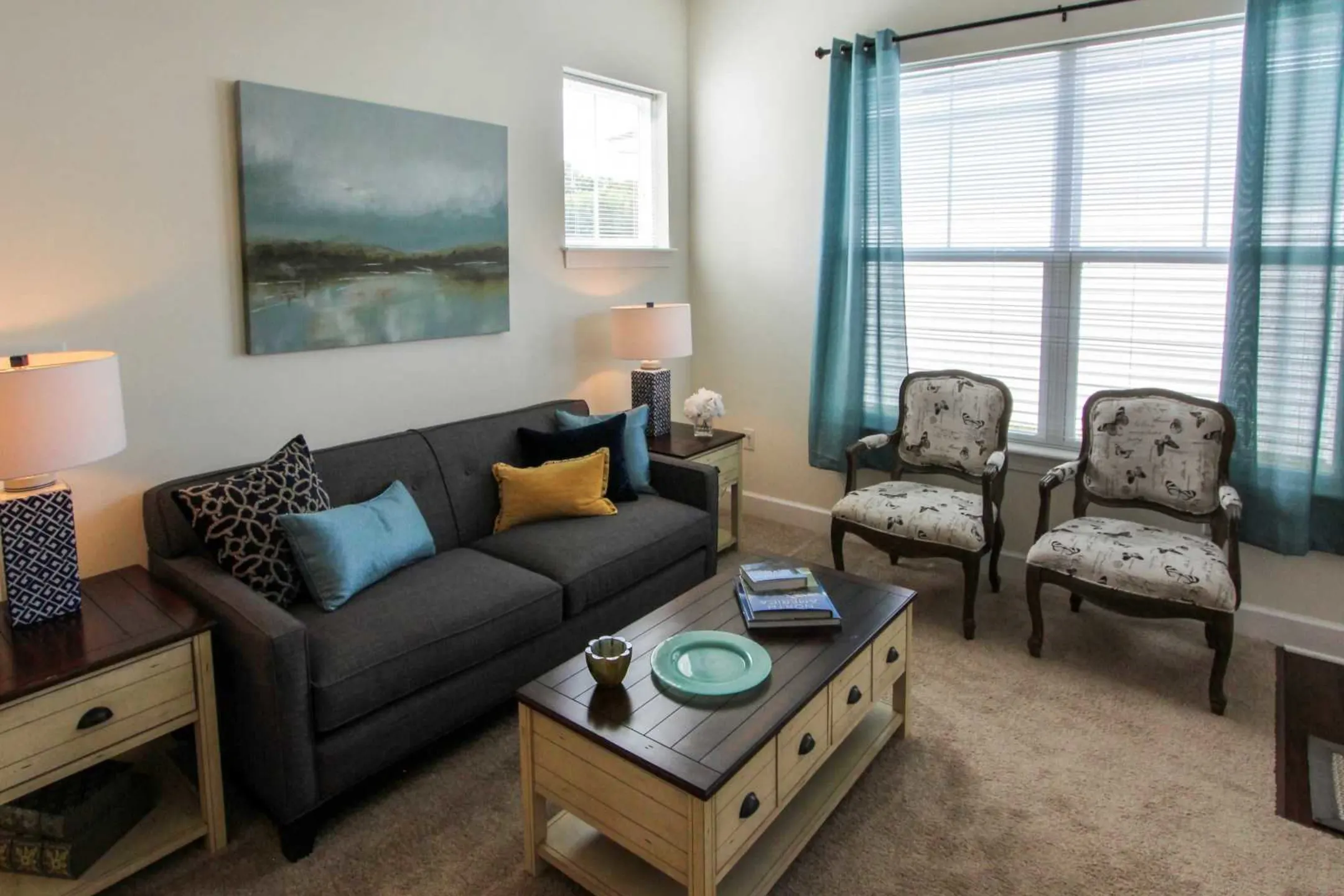 Living Room - The Residences at Lexington Hills - Cohoes, NY