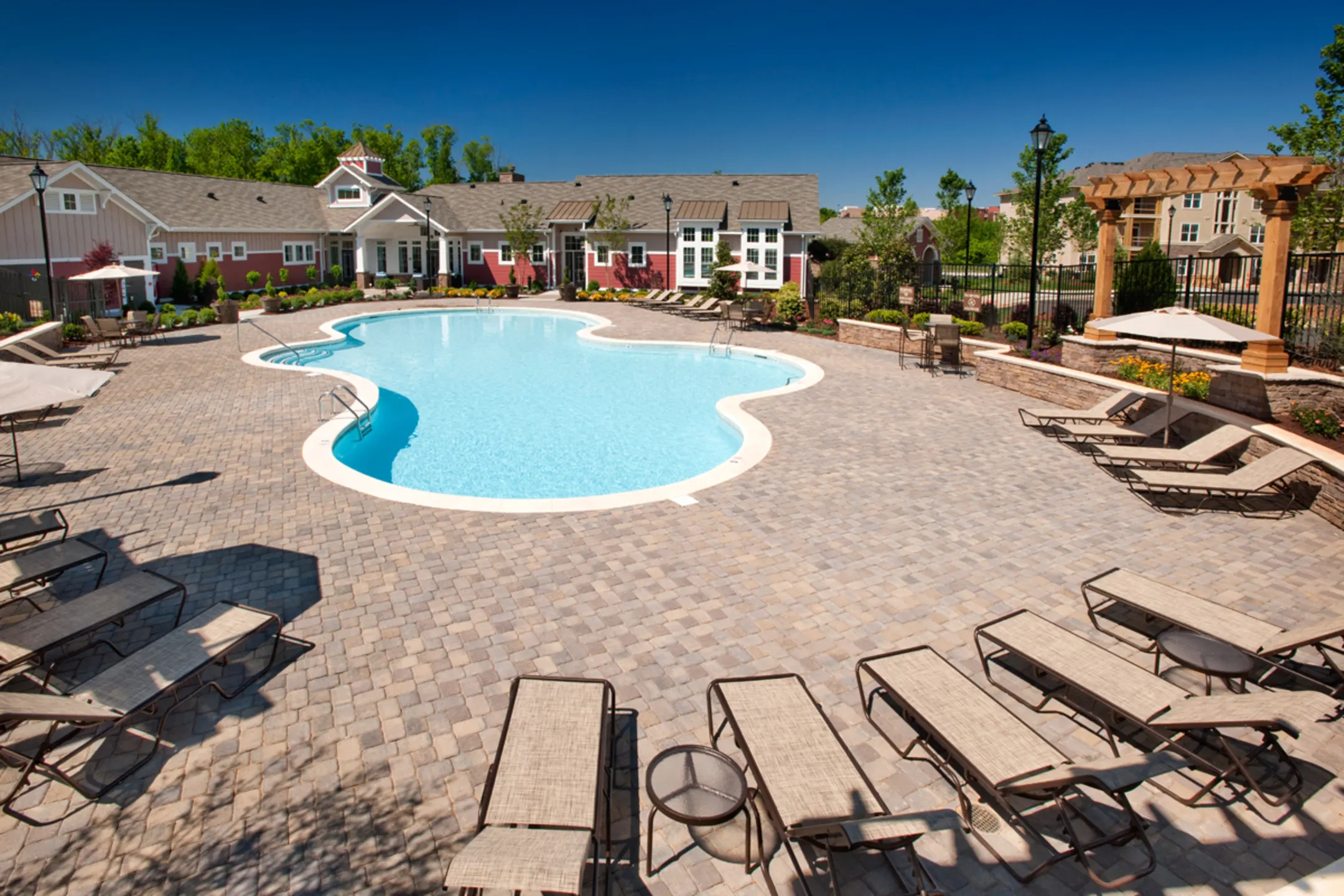 Pool - Bexley Village At Concord Mills Luxury Apartments - Concord, NC