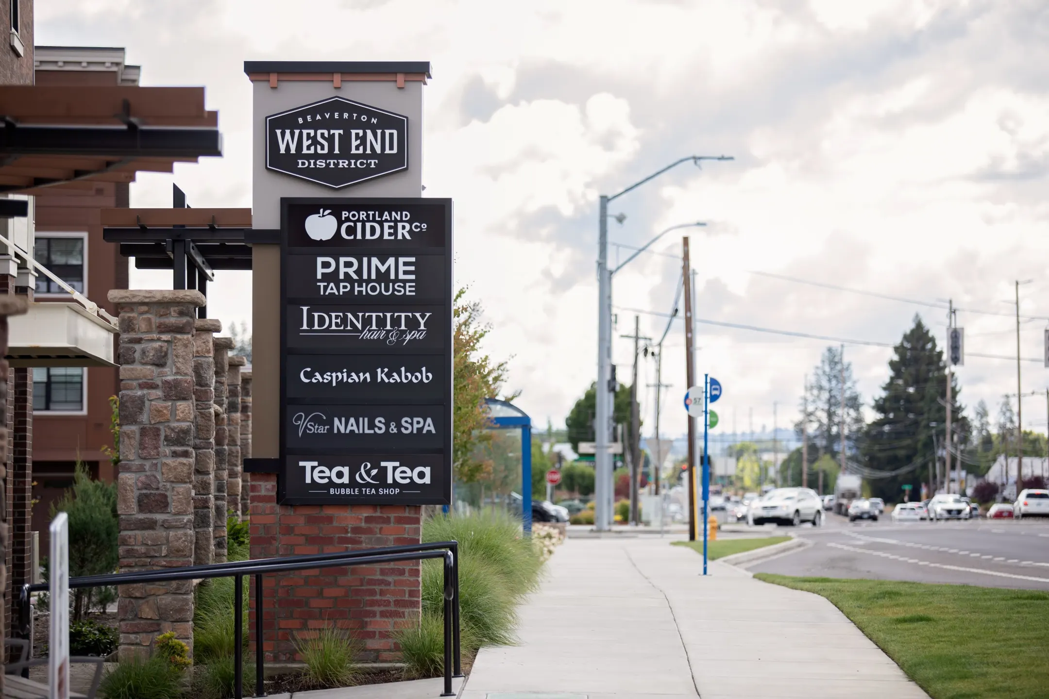 Community Signage - West End District - Beaverton, OR