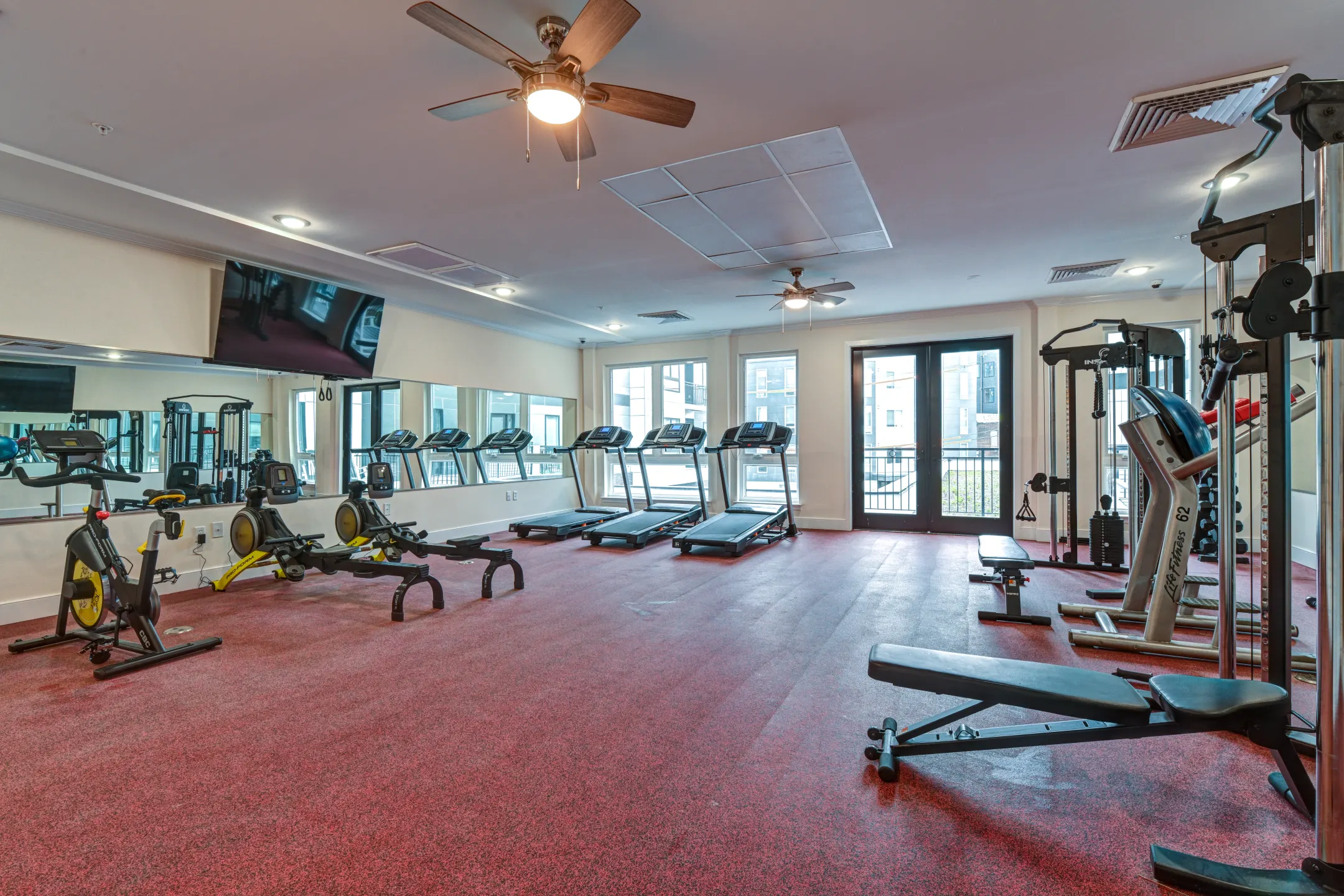 Fitness Weight Room - The Mill at York Station - Philadelphia, PA