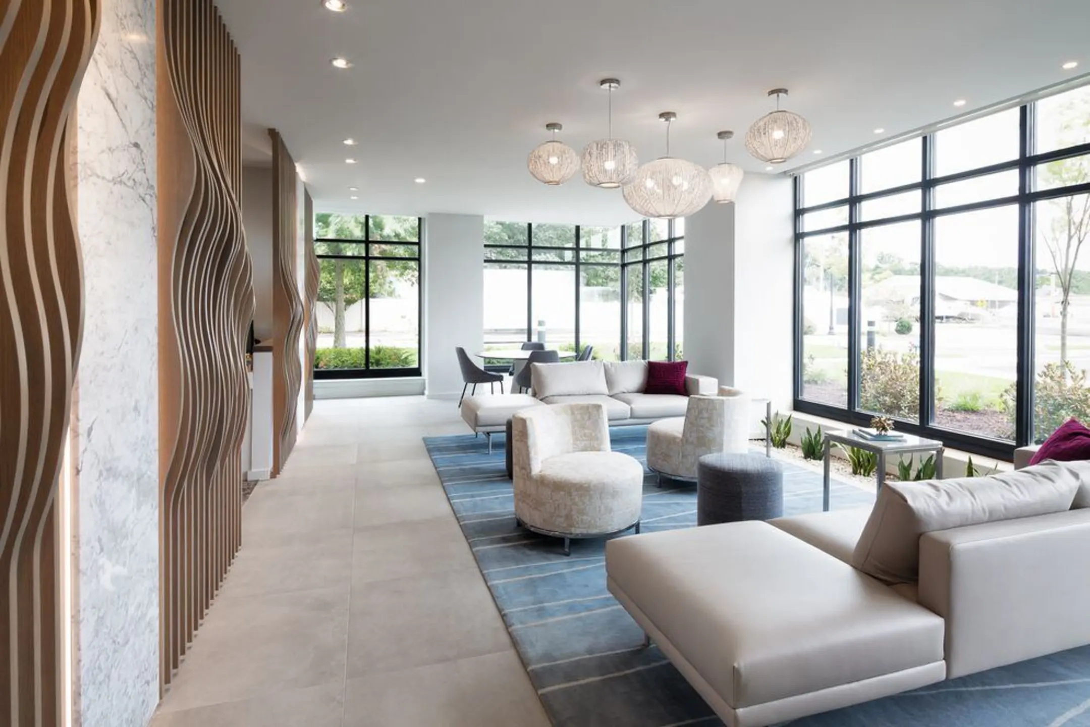 Living Room - Avalon Residences at The Hingham Shipyard - Hingham, MA