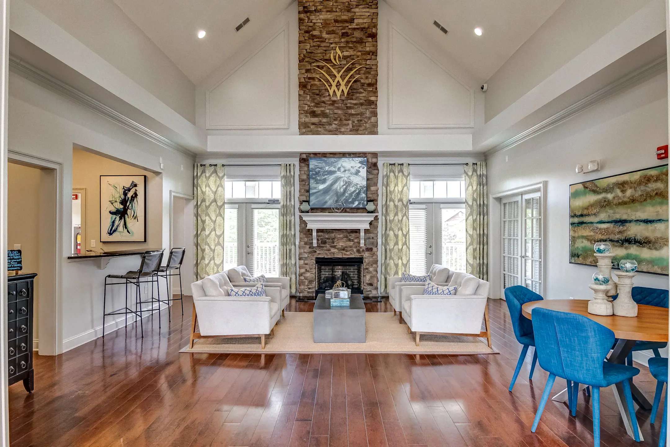 Living Room - The Vistas - Valley, AL