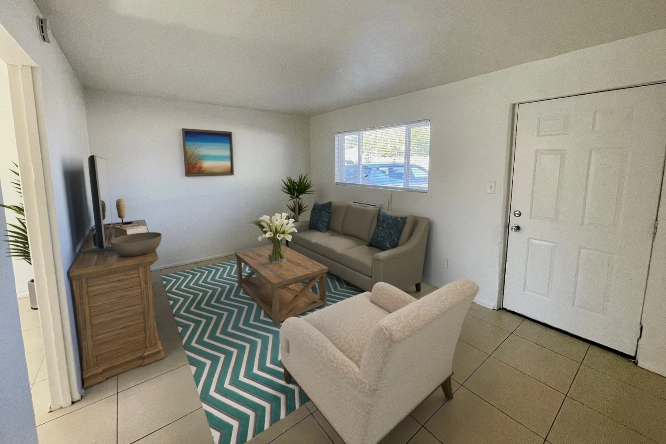Living Room - Willetta Apartments - Phoenix, AZ