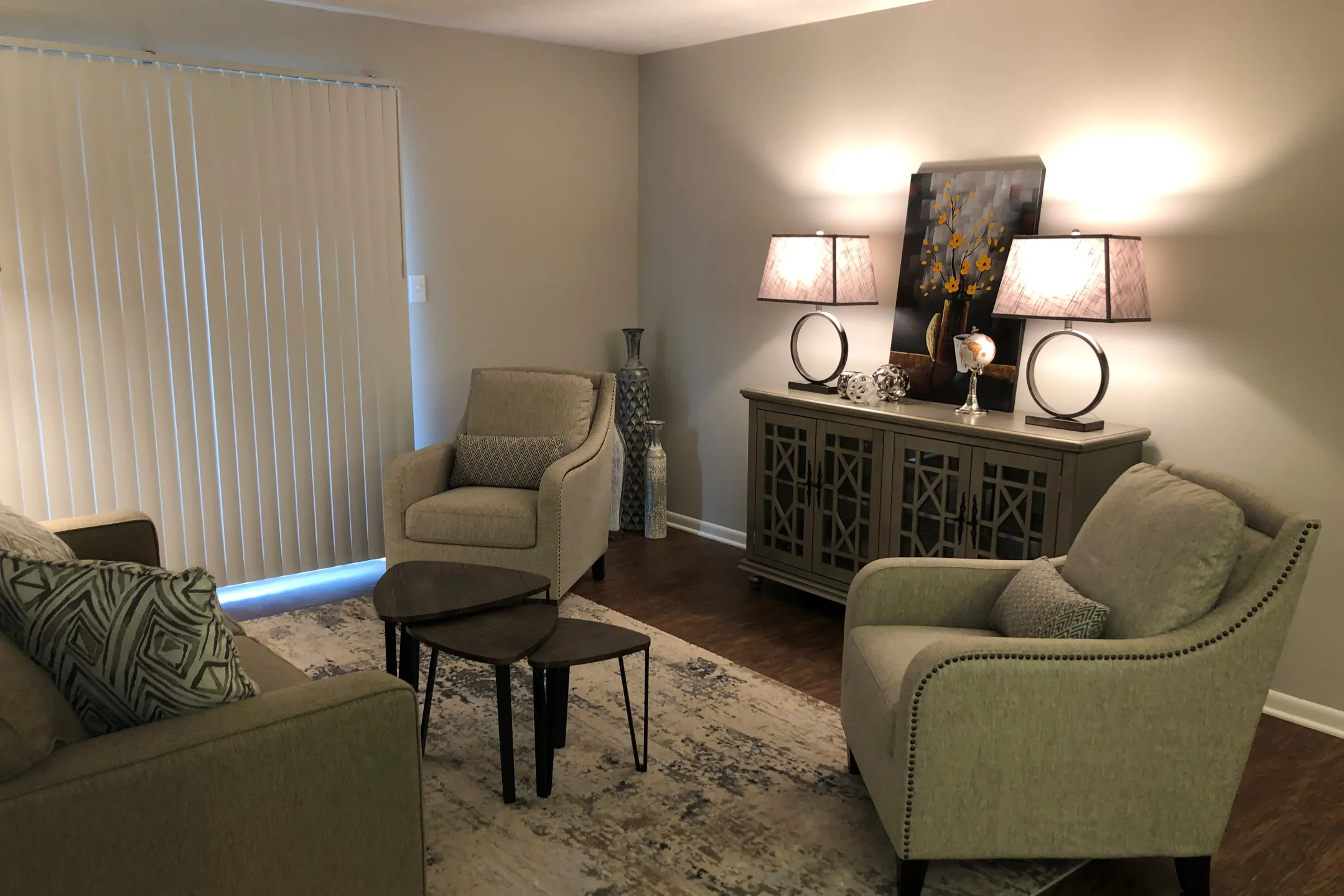 Living Room - Waterford Place - Indianapolis, IN