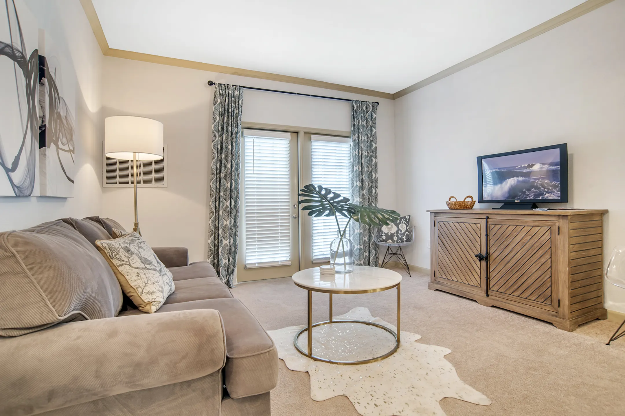 Living Room - Broadstreet At EastChase Apartments - Montgomery, AL
