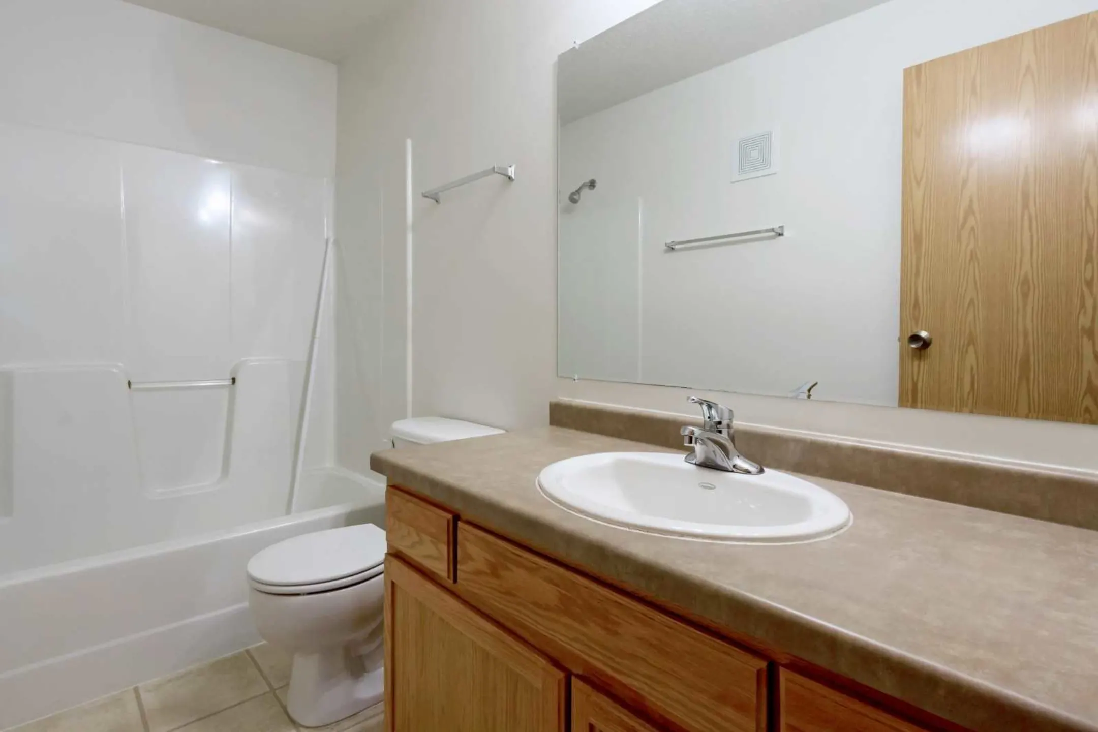Bathroom - The Woods Apartments - Fargo, ND