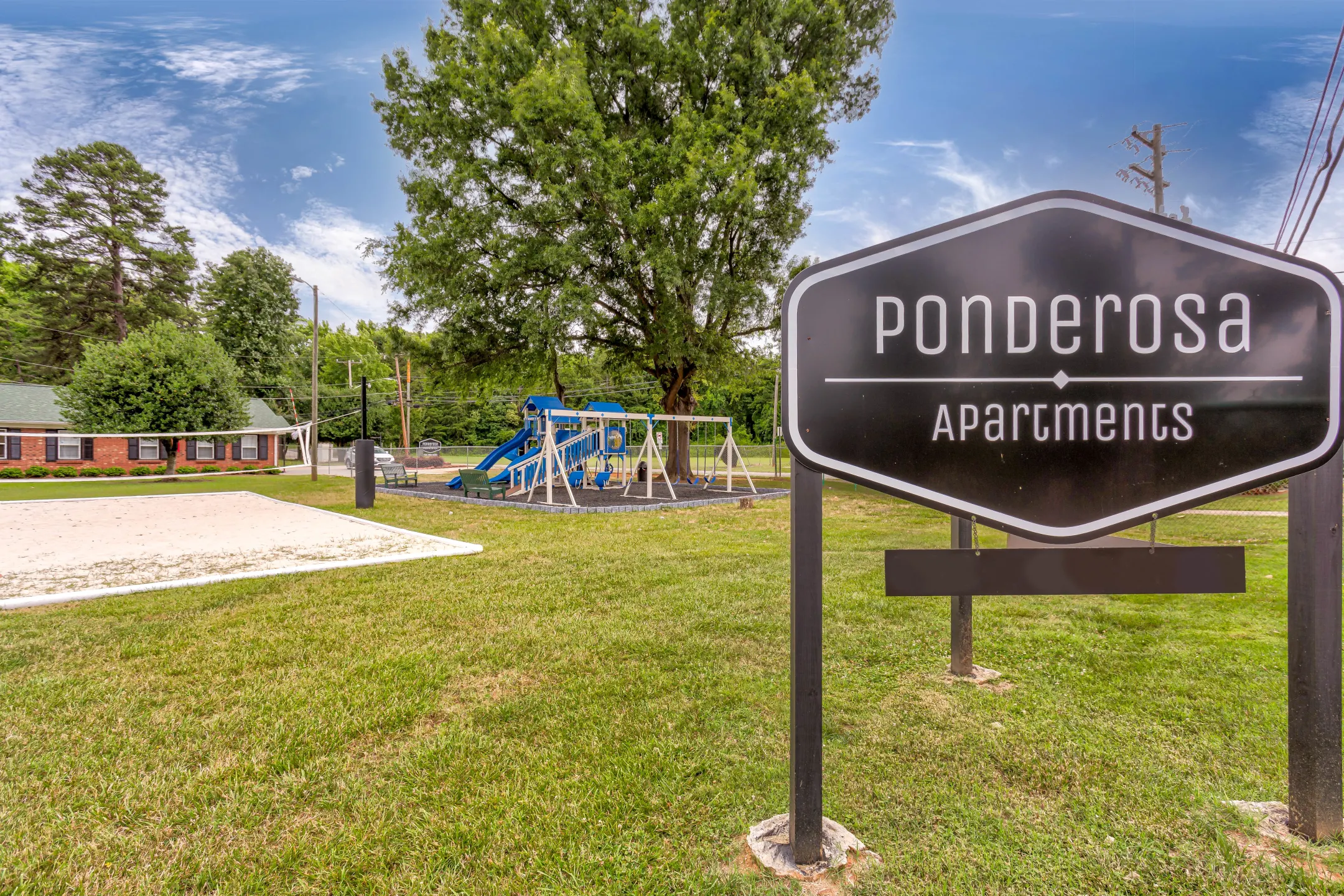 Community Signage - Ponderosa Apartments - Charlotte, NC