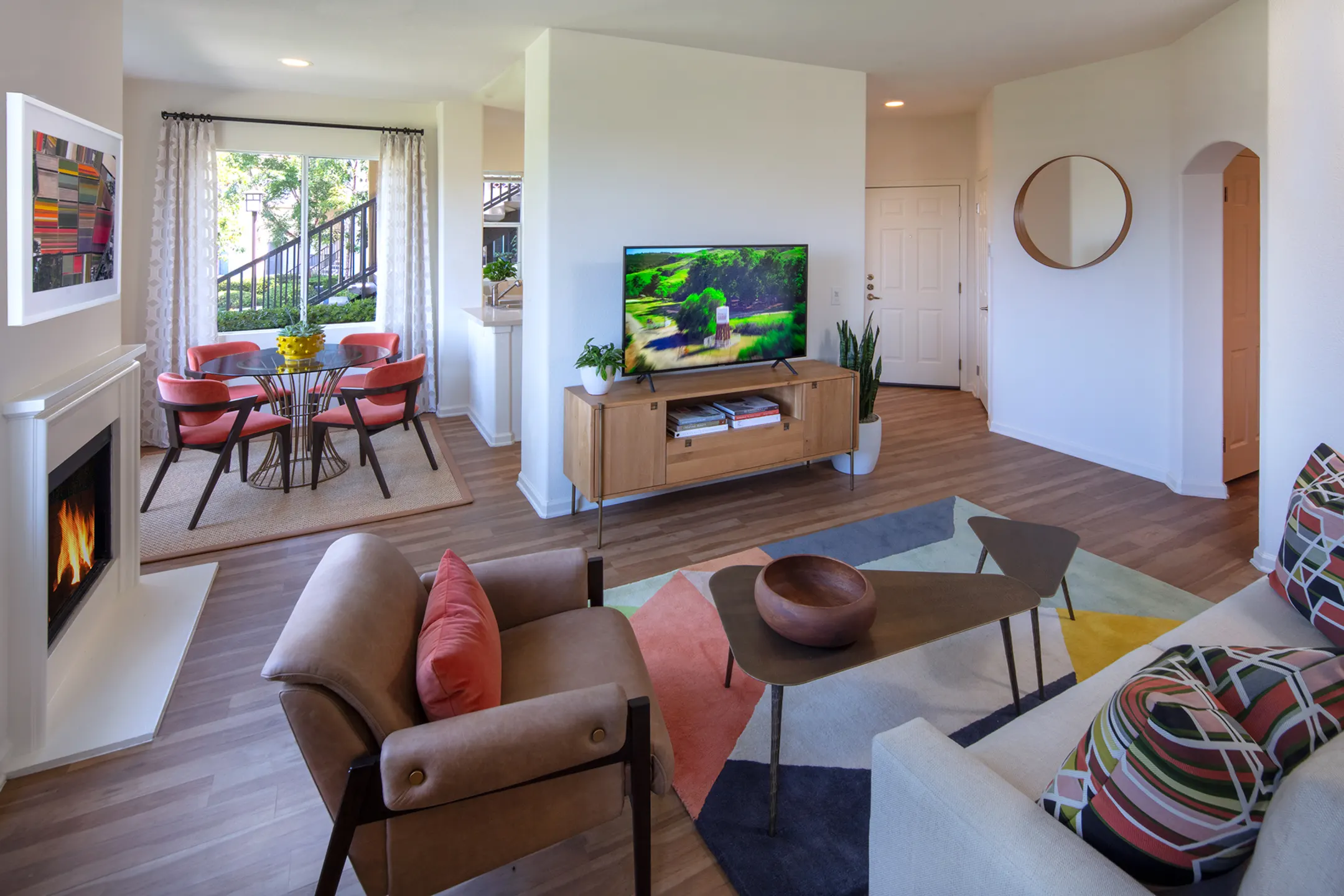 Living Room - Vista Real Apartment Homes - Mission Viejo, CA