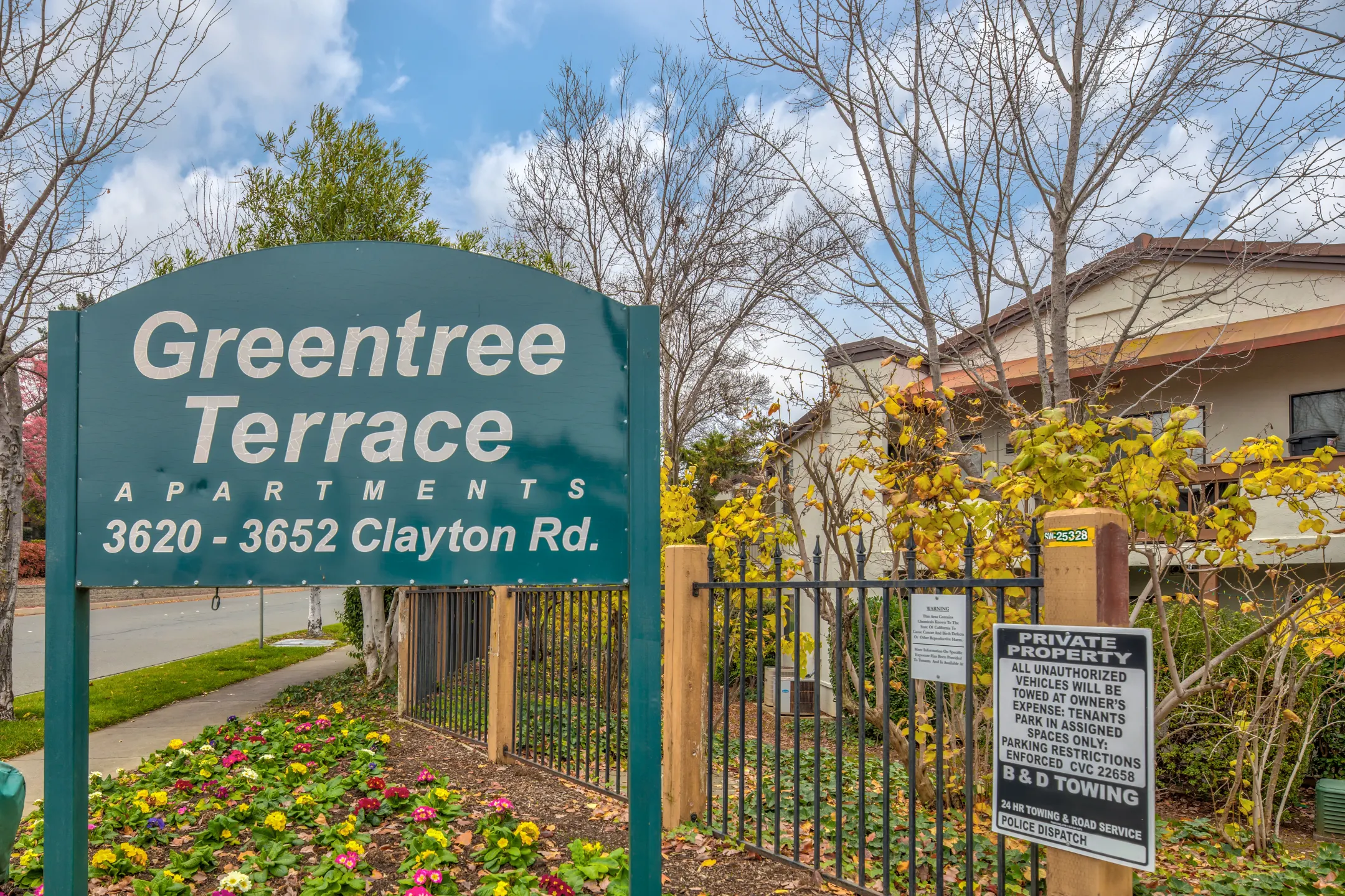 Community Signage - Greentree Terrace - Concord, CA