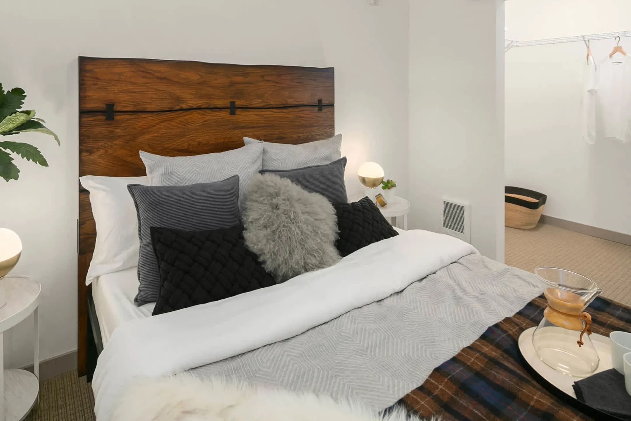 Bedroom - Notch Apartments - Newcastle, WA