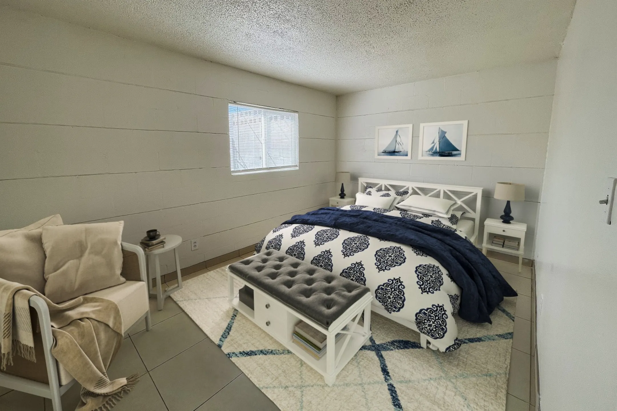 Bedroom - Willetta Apartments - Phoenix, AZ