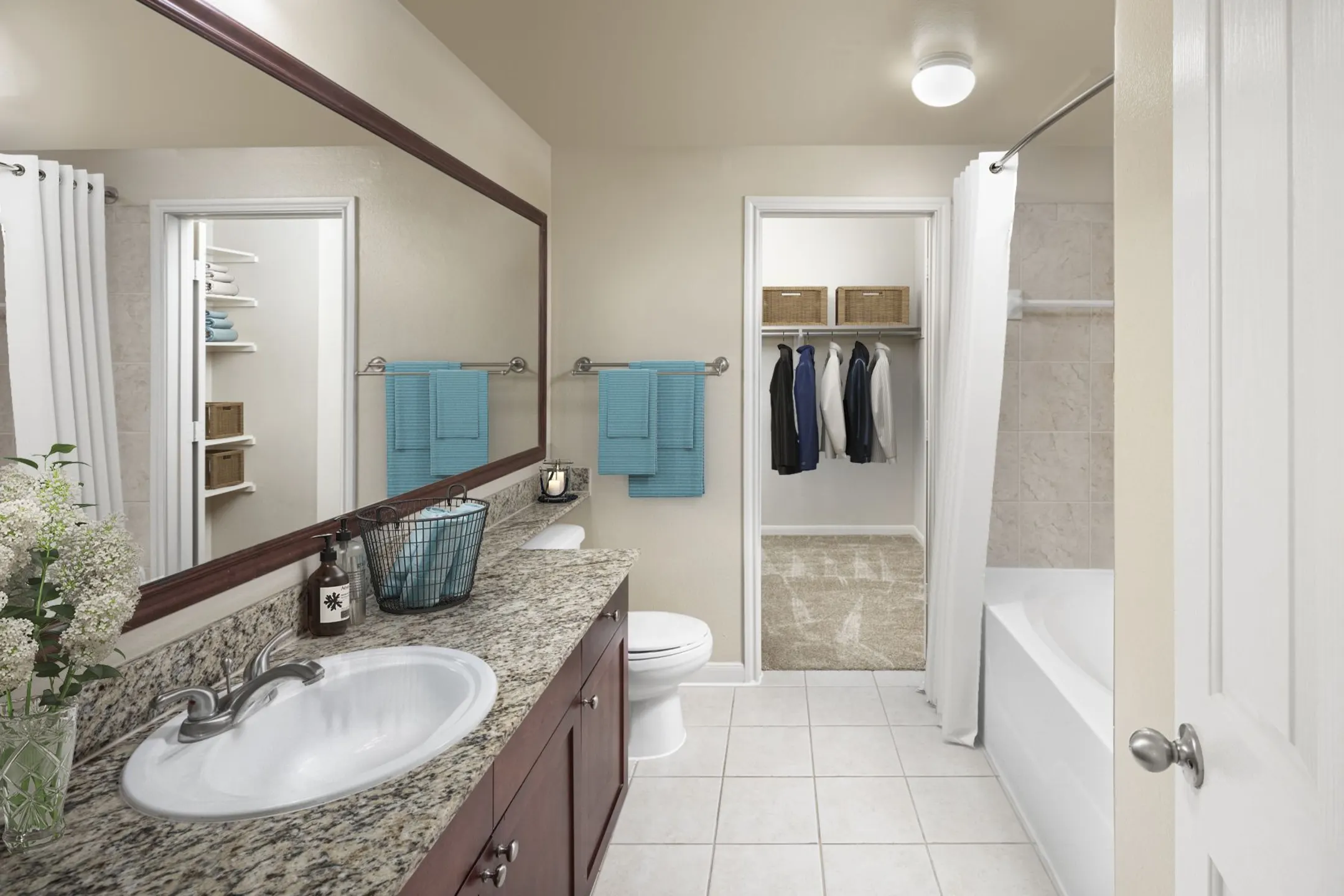 Bathroom - Camden Riverwalk Apartments - Grapevine, TX